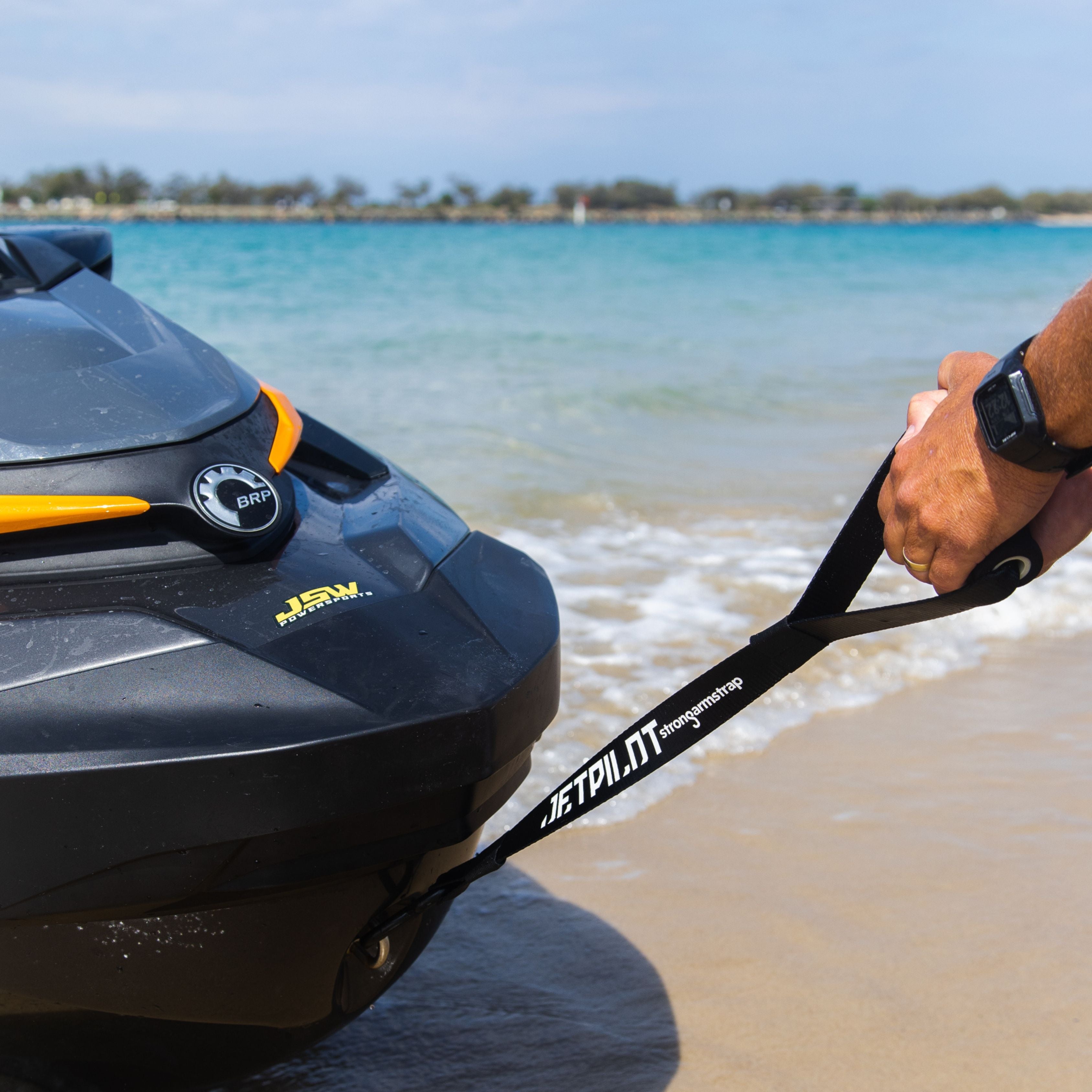 Jetpilot x Strong Arm Strap - Zwart