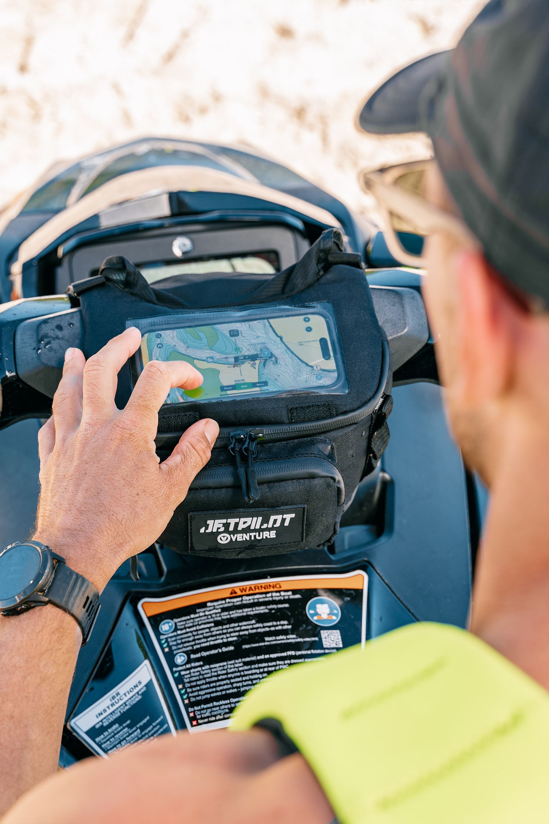 Sacoche de guidon Jetpilot Venture - Noir