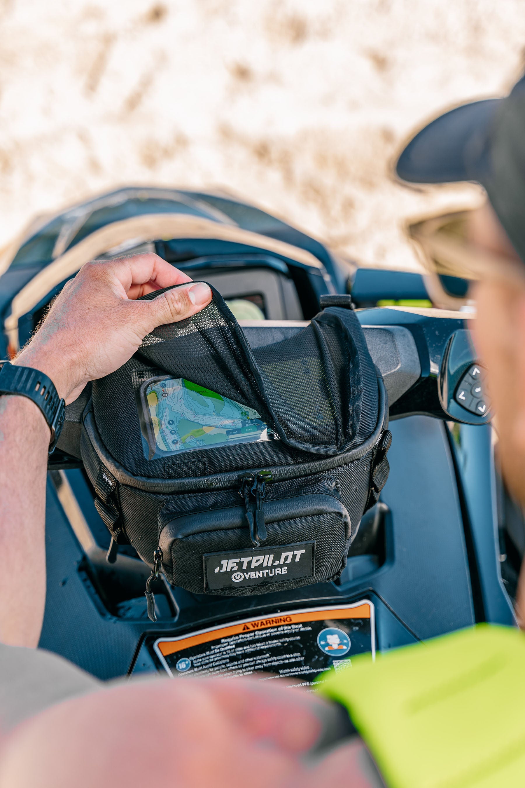 Sacoche de guidon Jetpilot Venture - Noir