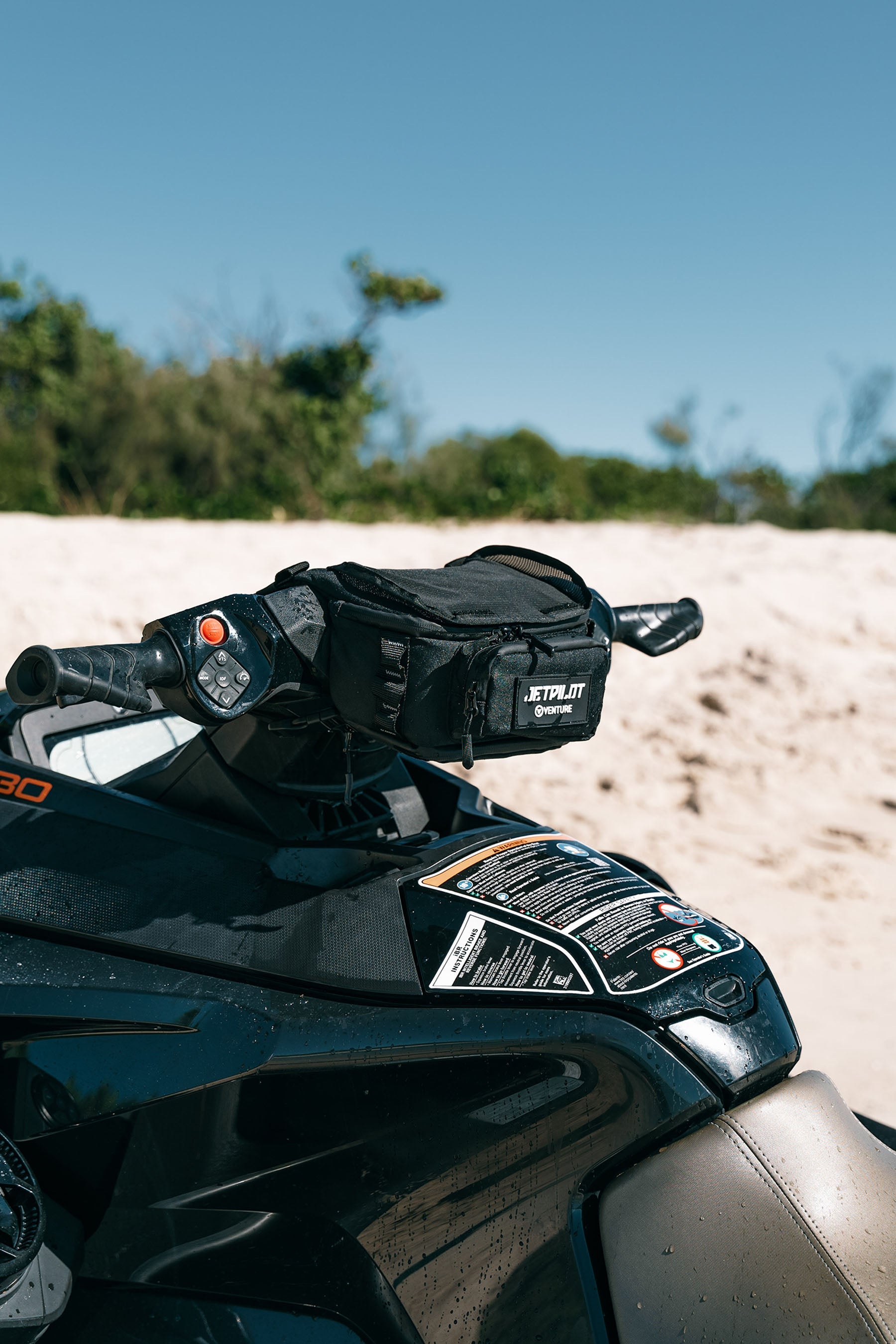 Sacoche de guidon Jetpilot Venture - Noir