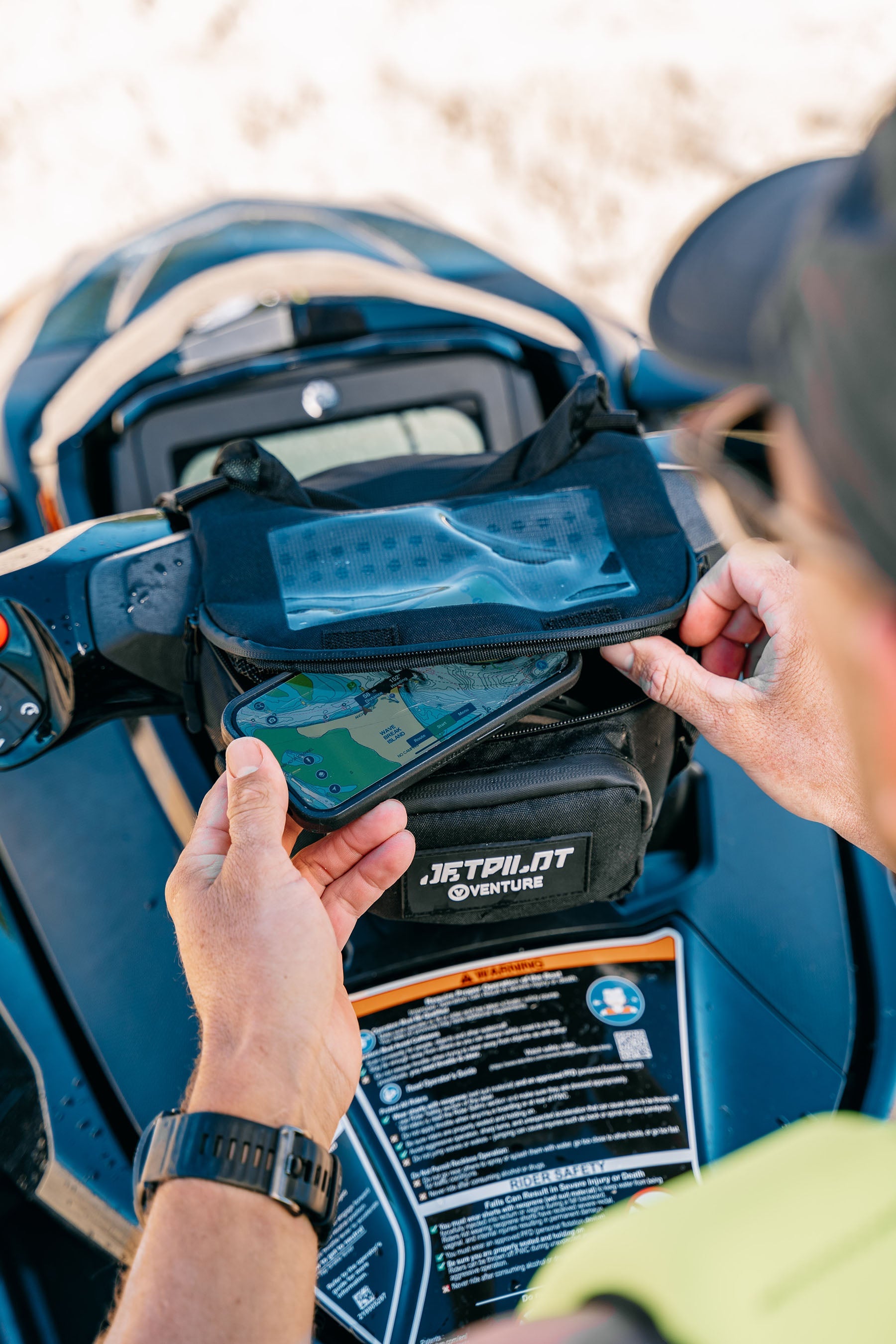 Sacoche de guidon Jetpilot Venture - Noir