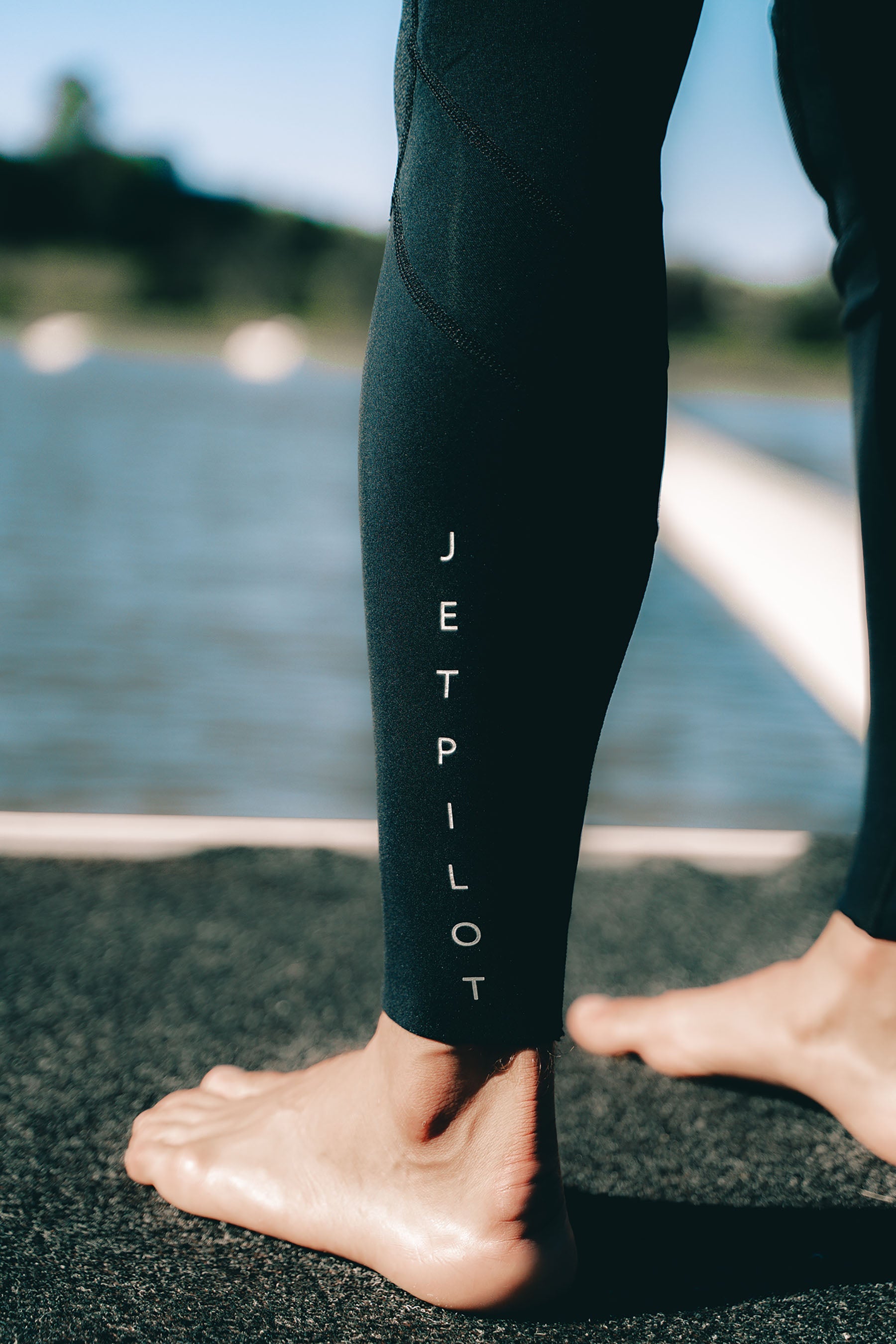 Débardeur plat Jetpilot Flight 3X2 à manches longues avec fermeture éclair dans le dos