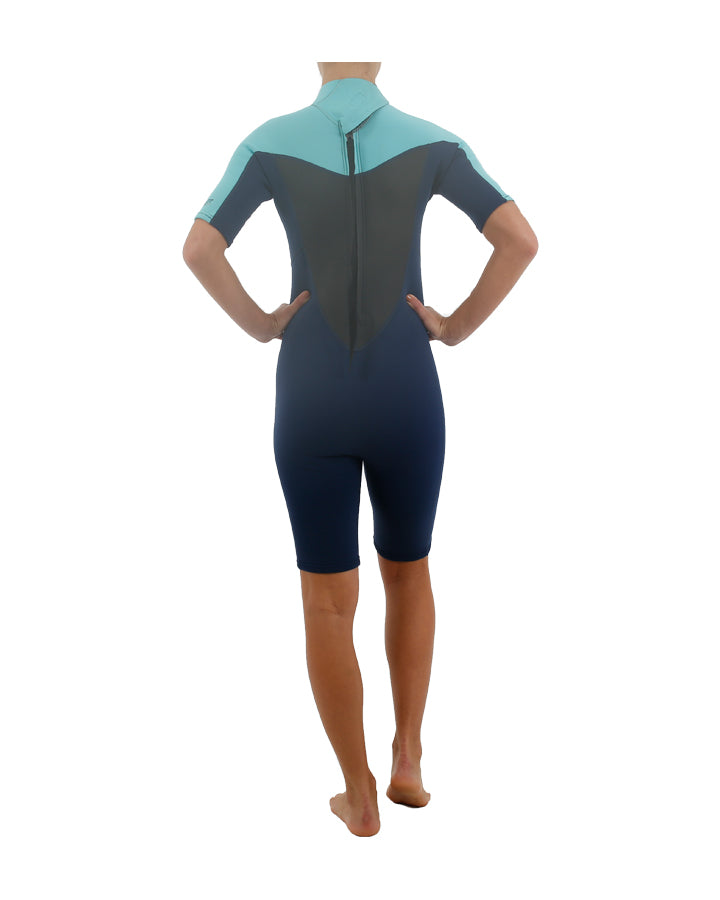 Jetpilot Flight 2X2 S/S Ladies Spring Suit - Teal