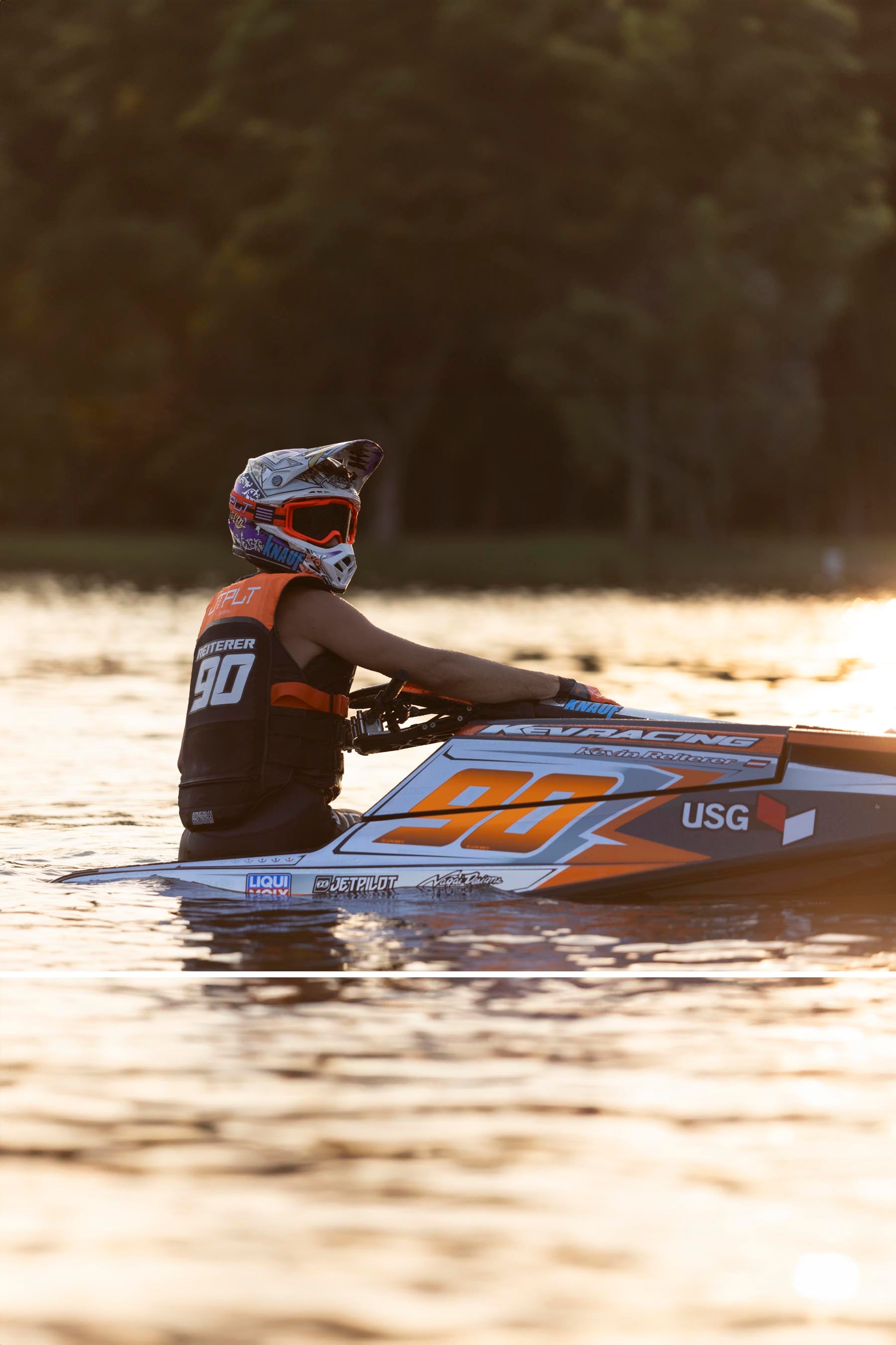 Gilet de sauvetage Jetpilot RX Vault Pro-Tech à entrée latérale - Charbon/Orange