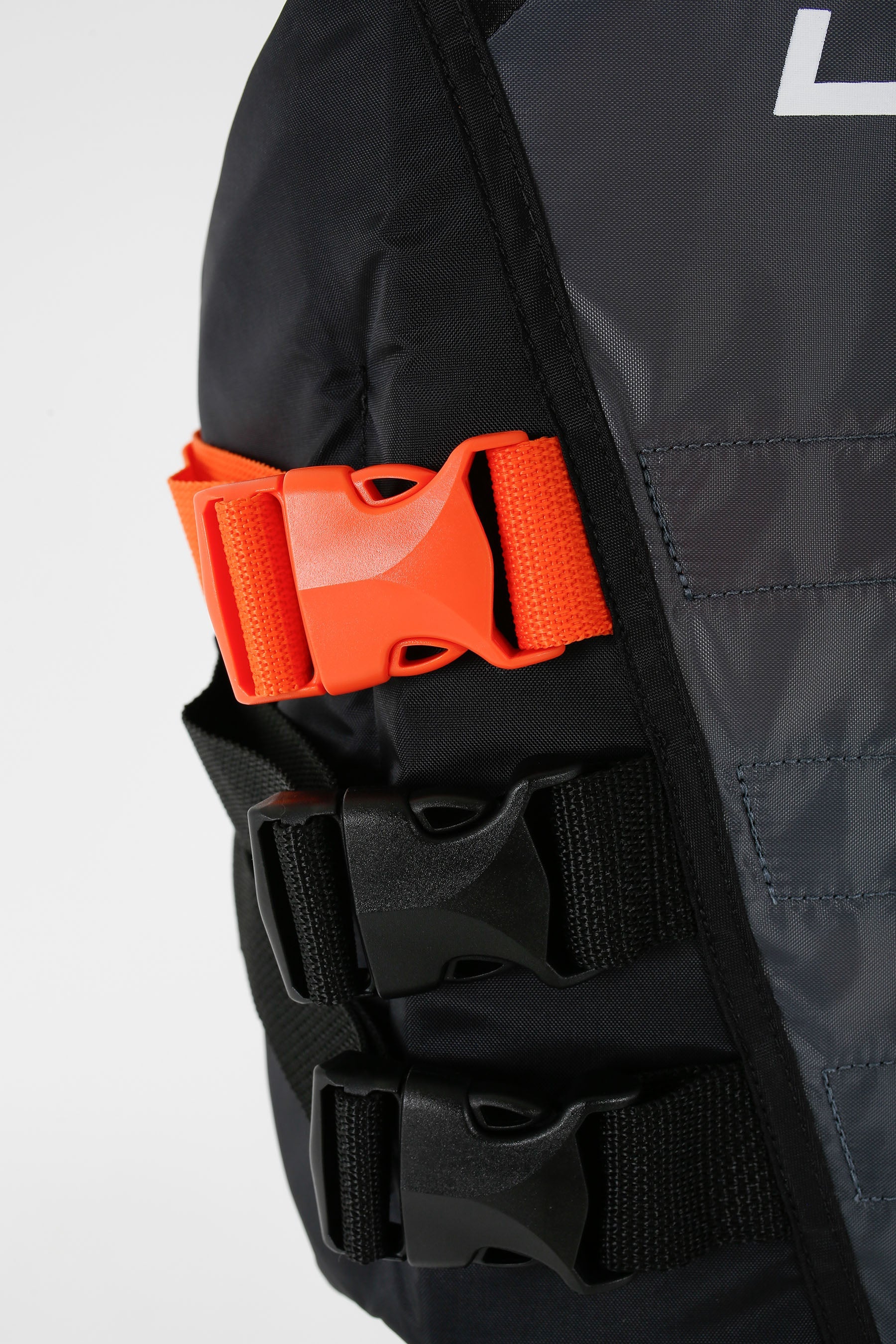 Gilet de sauvetage Jetpilot RX Vault Pro-Tech à entrée latérale - Charbon/Orange