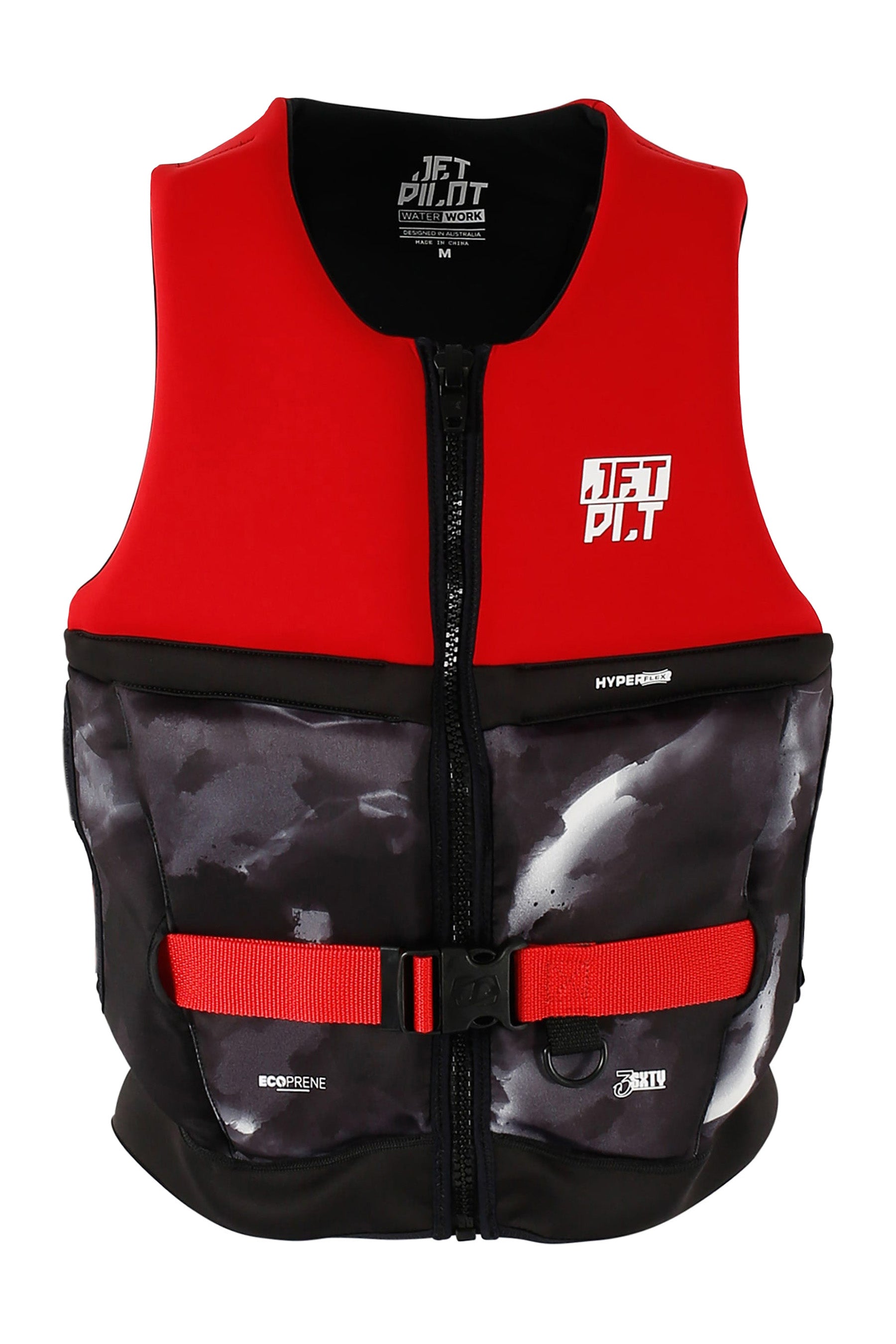 Jetpilot 3sxty Hyperflex zwemvest - Rood L50