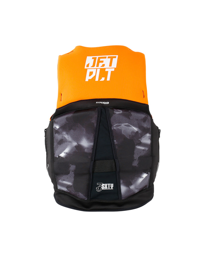Chaleco salvavidas Jetpilot 3Sxty Hyperflex - Carbón/Naranja