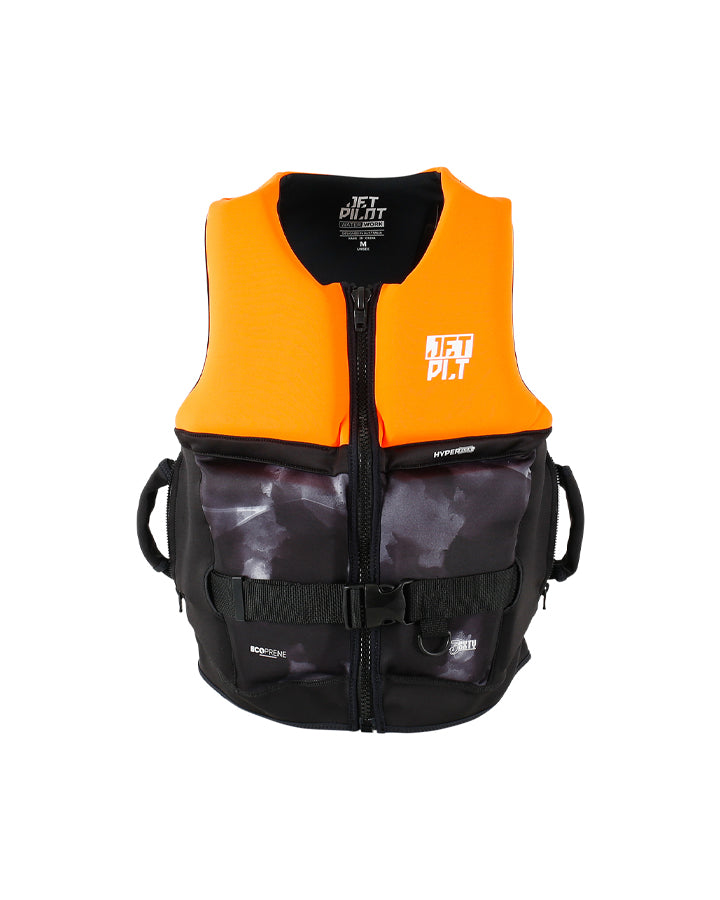Chaleco salvavidas Jetpilot 3Sxty Hyperflex - Carbón/Naranja