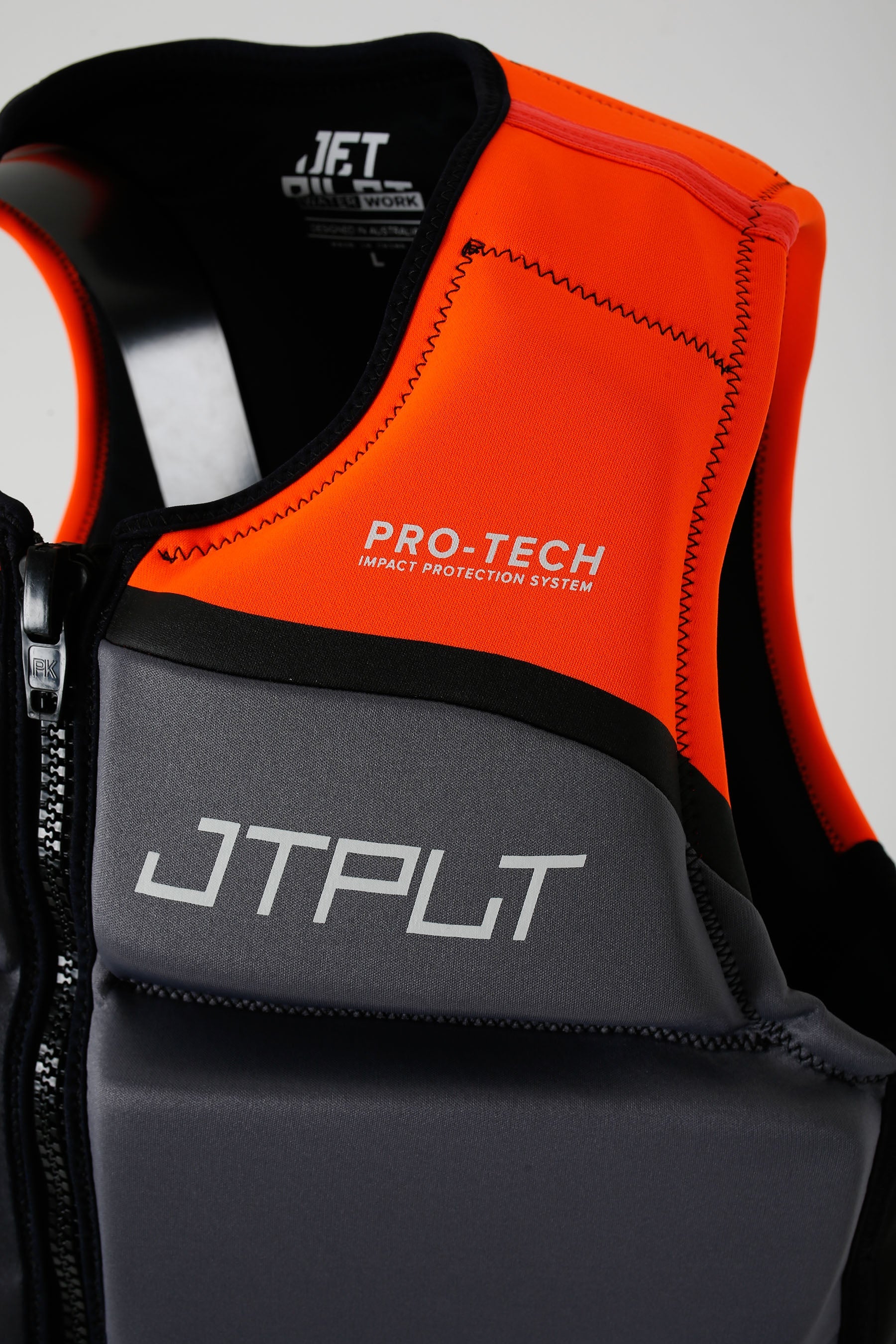 Chaleco salvavidas Jetpilot RX Vault Pro-Tech - Carbón/Naranja