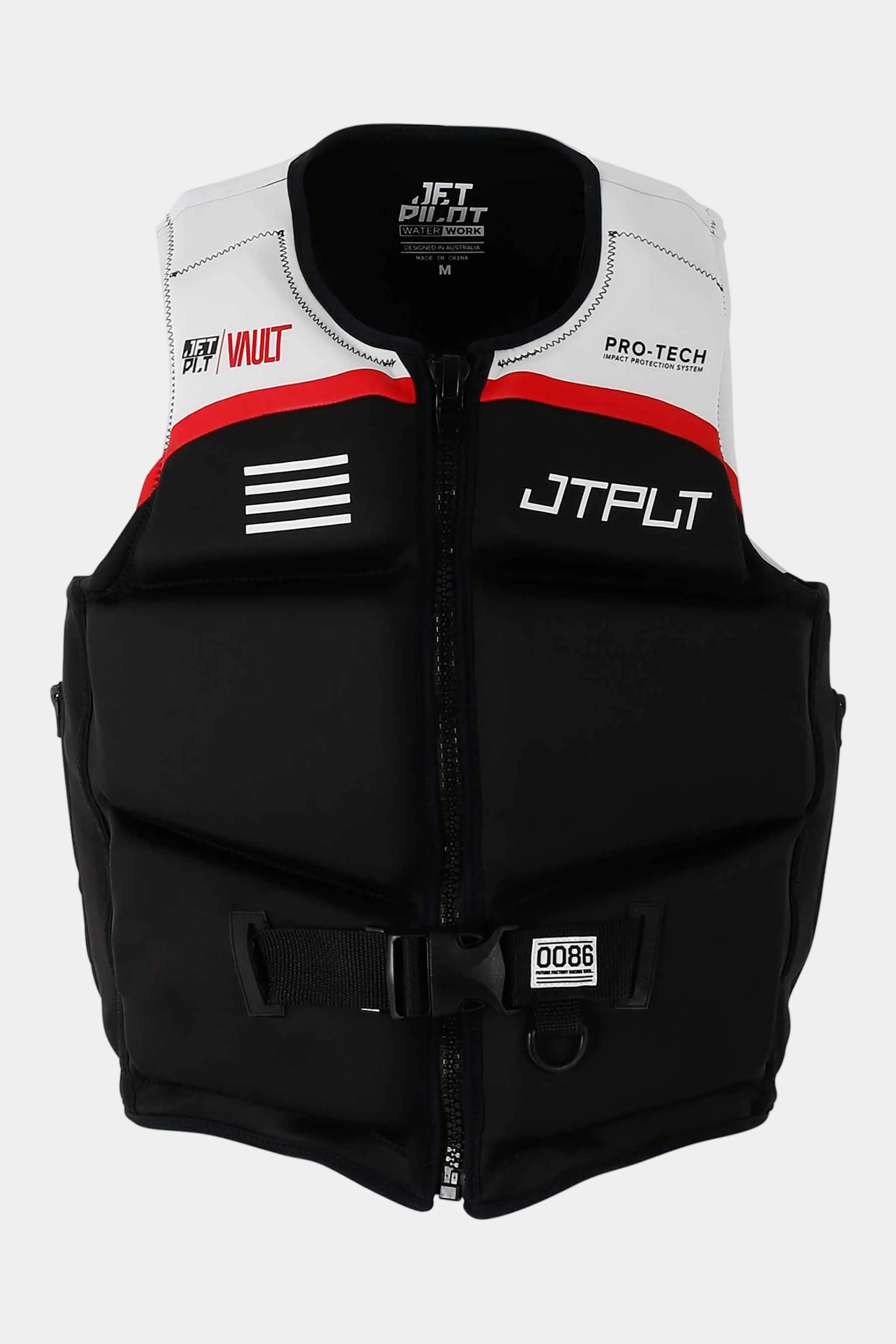 Jetpilot Rx Vault Protech Life Jacket - Black/White