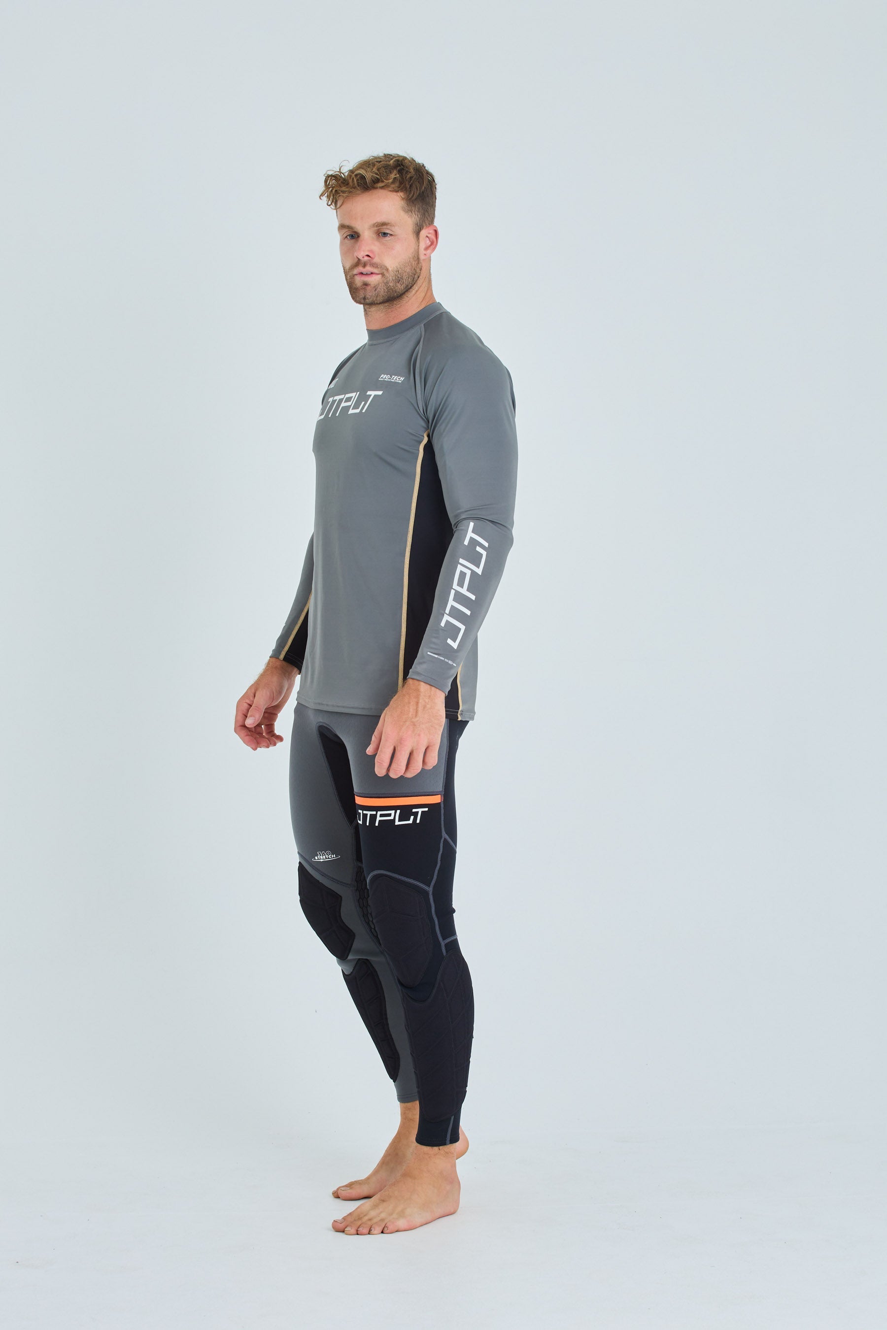 Jetpilot Rx Vault LS Mens Rashie - Charcoal 2
