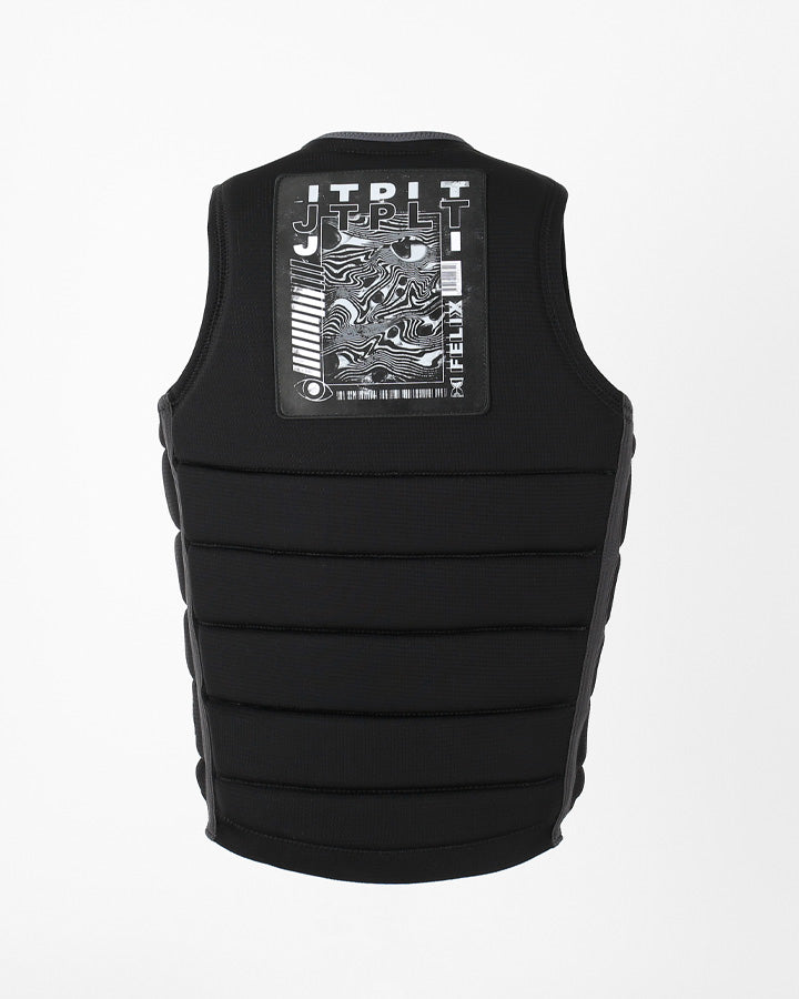 Chaleco Salvavidas Jetpilot X1 para Hombre - Serie Firma Felix Georgii - Negro