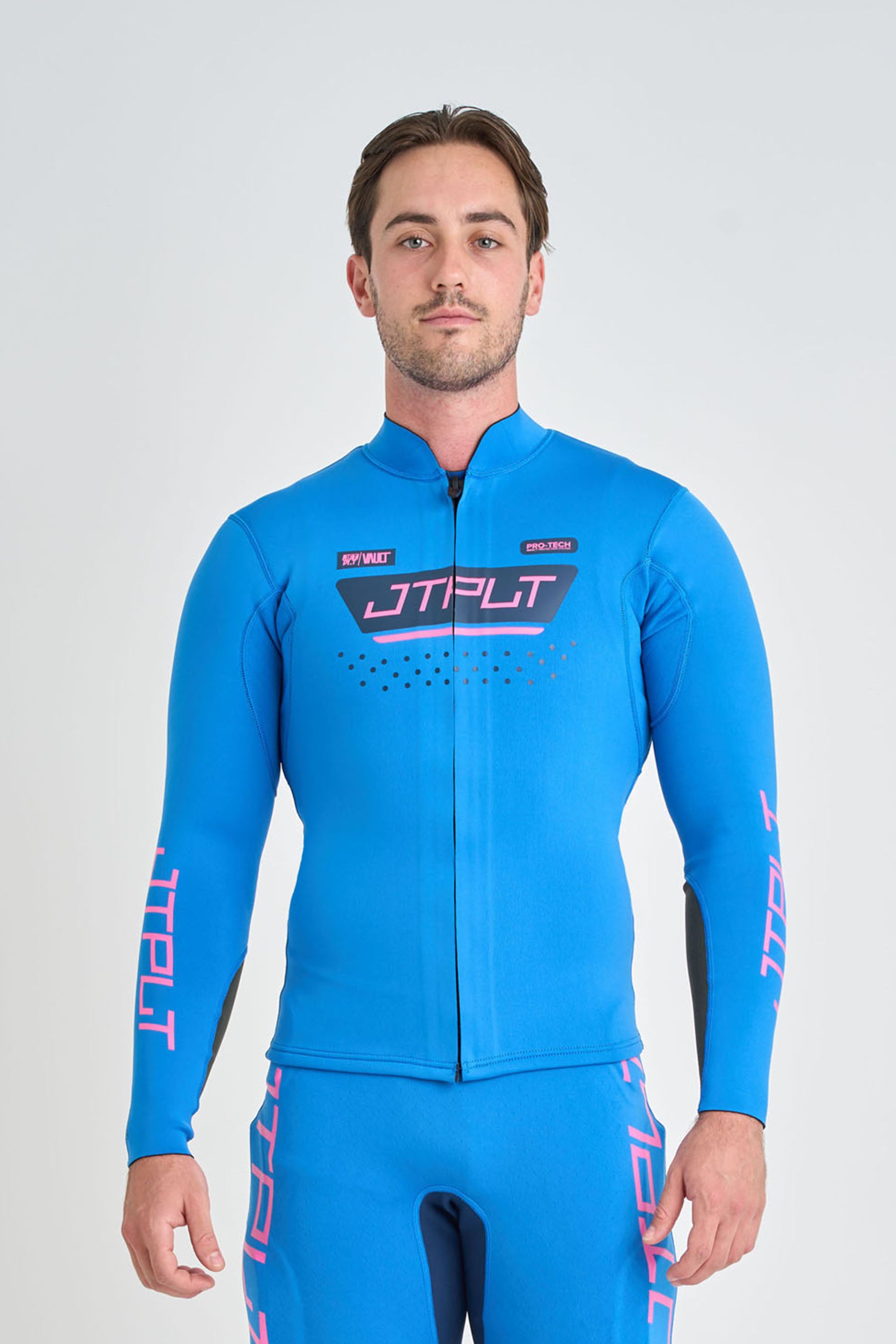 Jetpilot Vault Mens Race Jacket - Blue — view 5