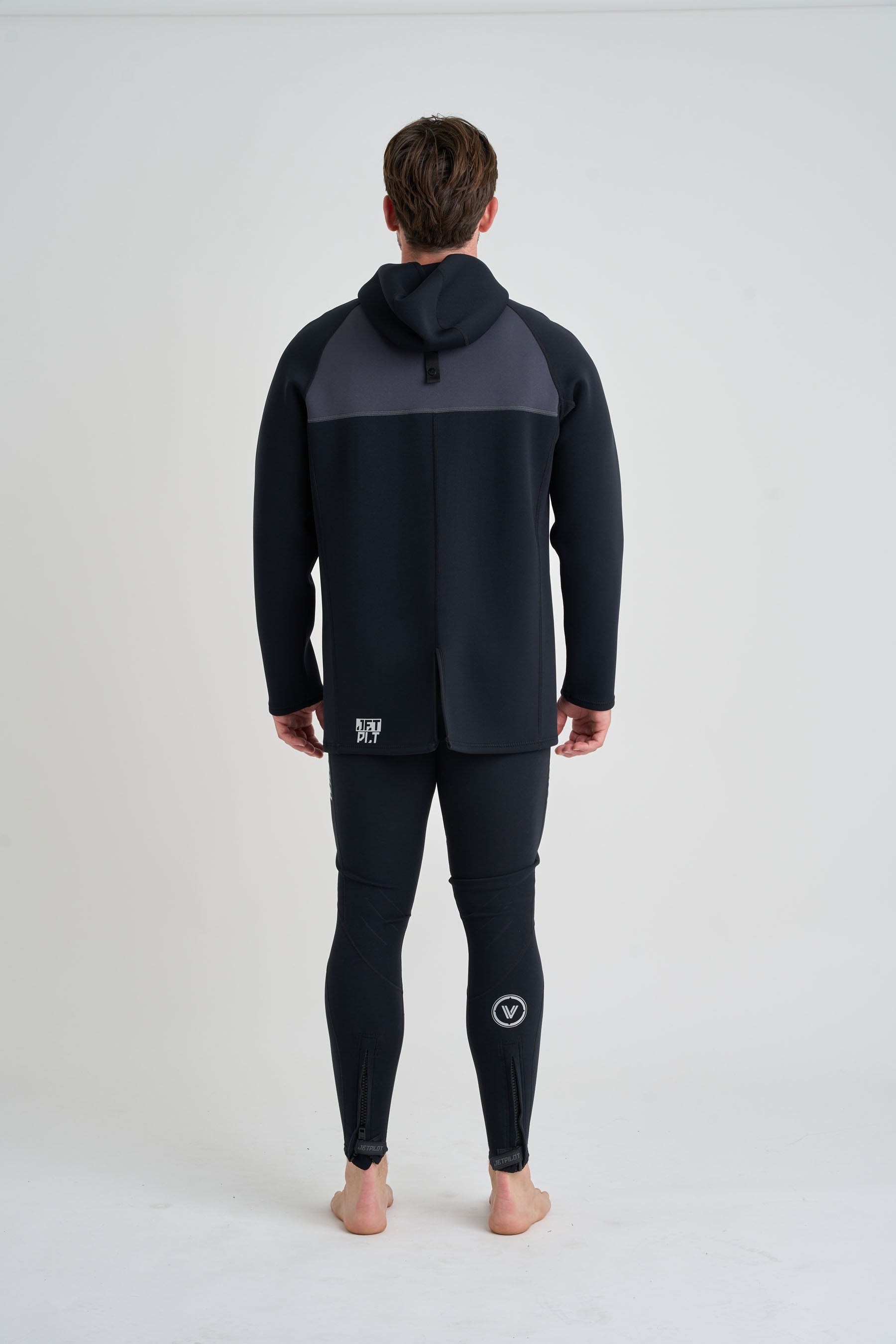 Jetpilot Flight Unisex Tour Coat - Black — view 5