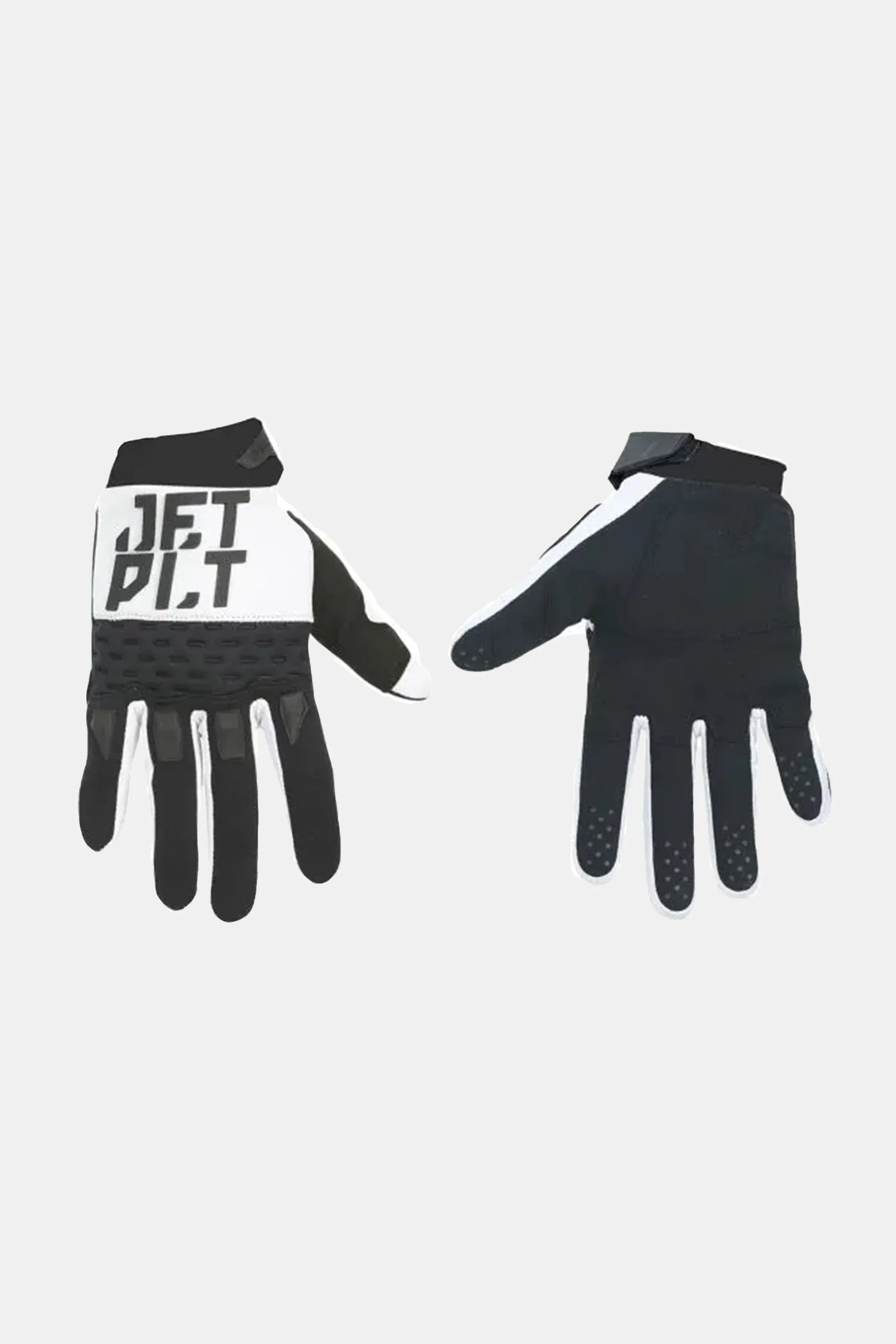 Jetpilot Matrix Race Glove Full Finger - White/Black