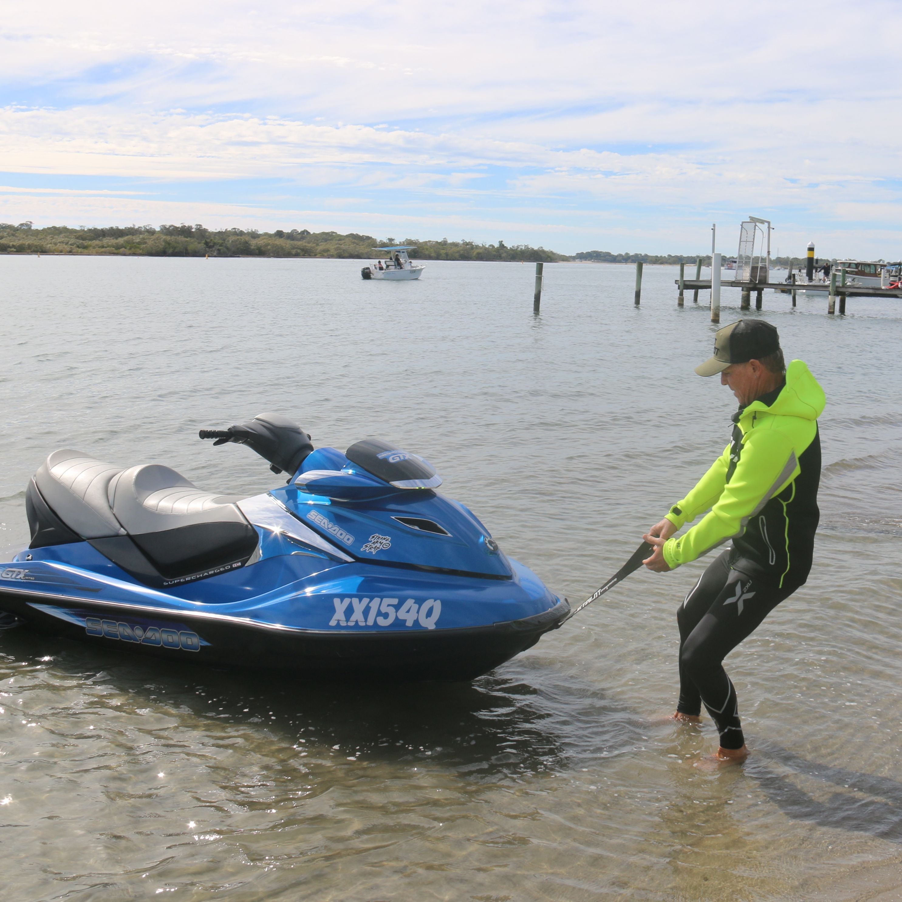 Jetpilot x Strong Arm Strap - Zwart