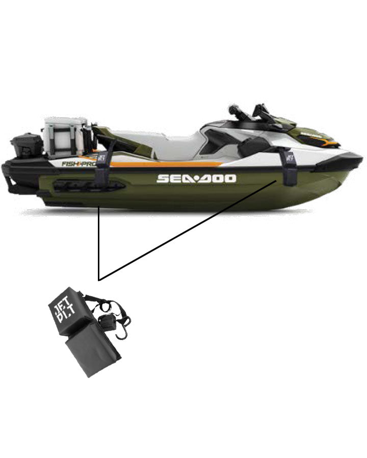 Jetpilot PWC Jetski Fender - Placement on Jetski