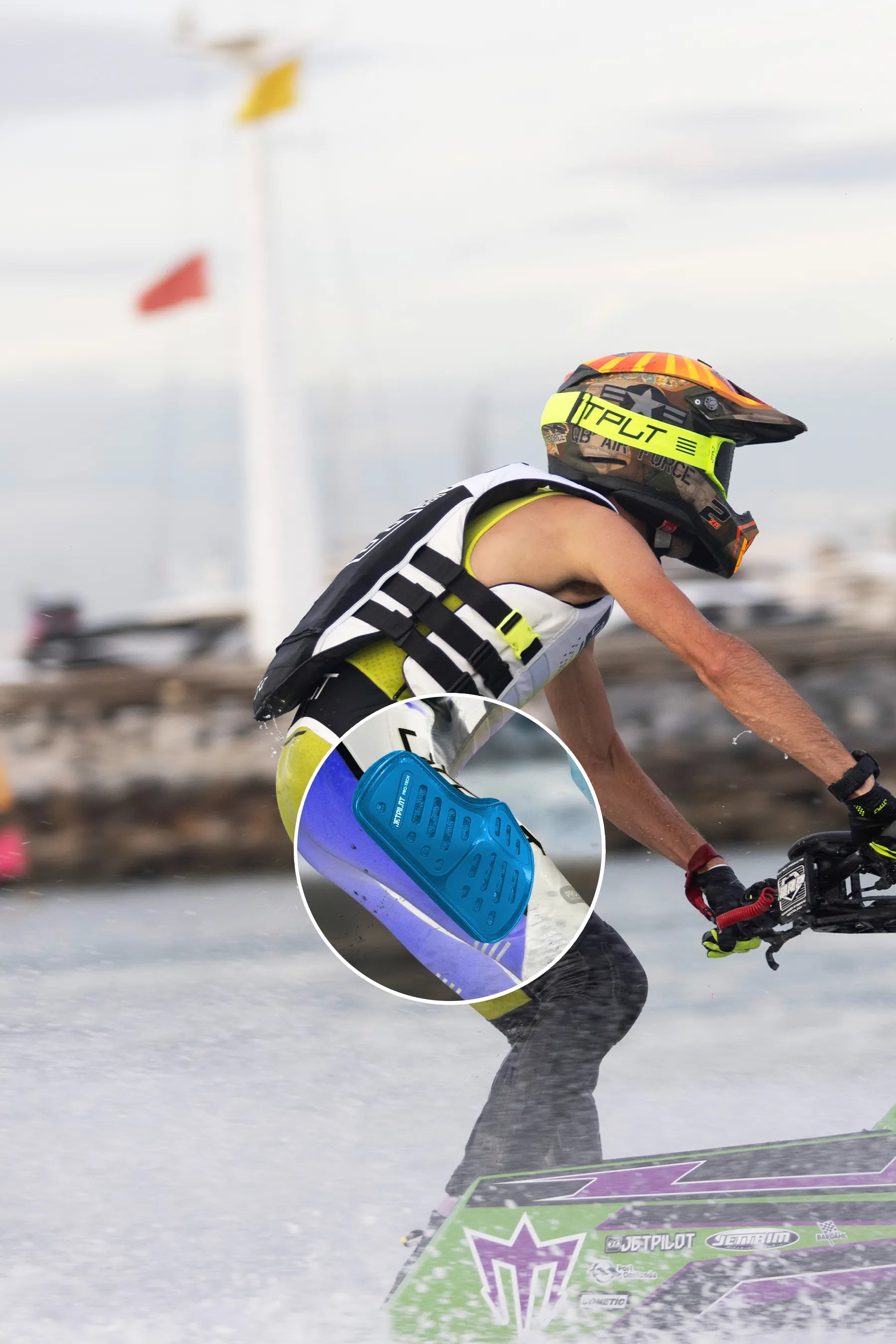 Jetpilot Vault Mens Race John - Yellow
