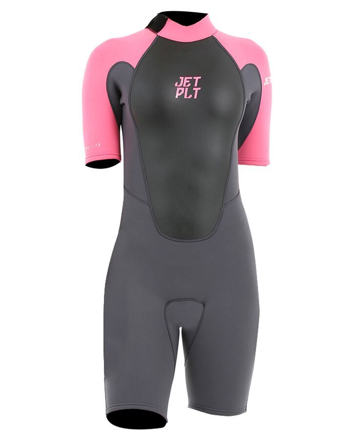 Jetpilot Flight Youth 2/2Mm S/S Springsuit - Pink