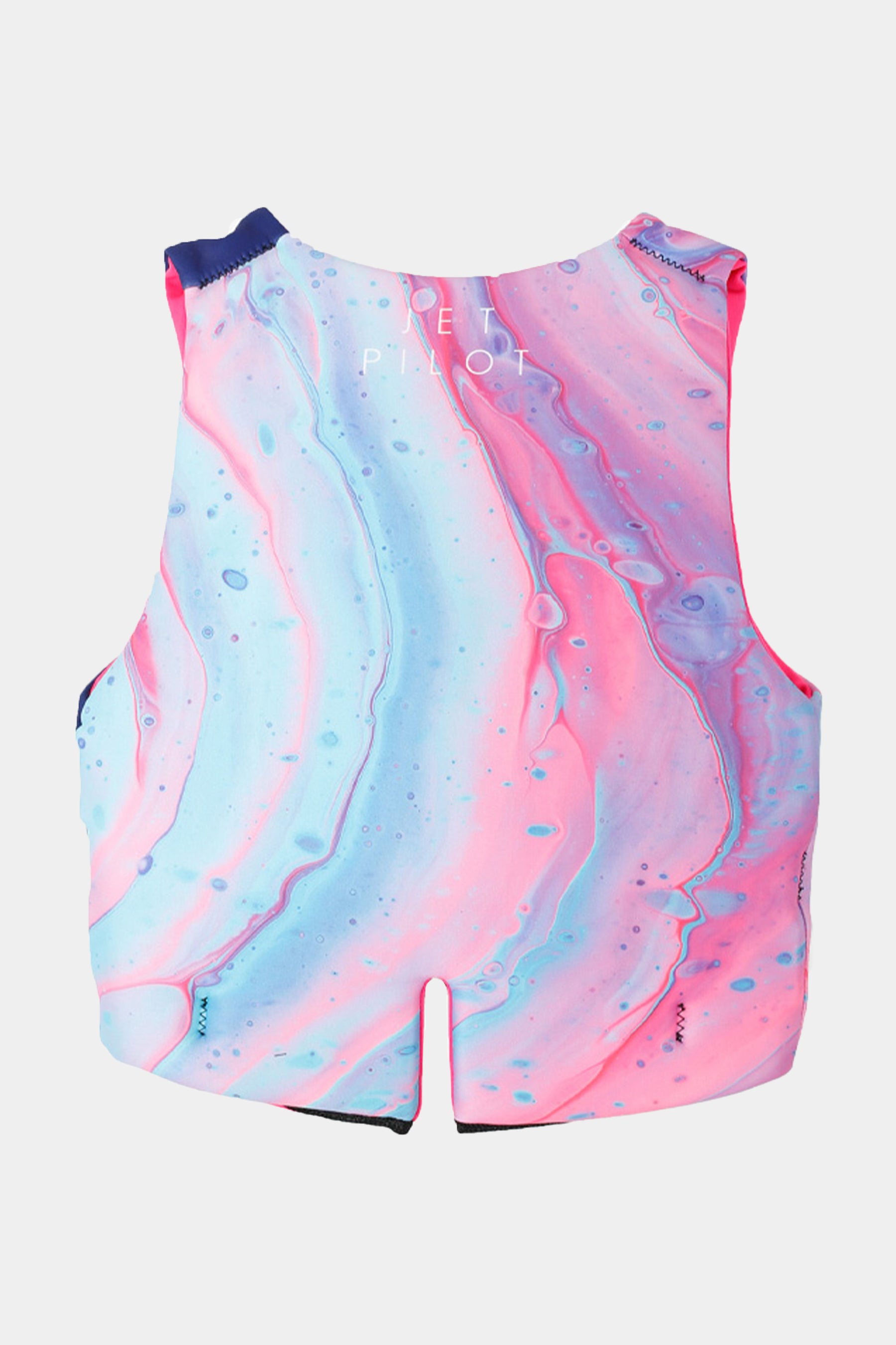 Jetpilot Cause Girls Front Entry Youth Ecoprene Life Jacket - Fairy Floss