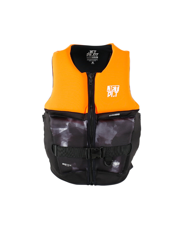 Jetpilot 3Sxty Hyperflex Life Jacket - Char/Orange