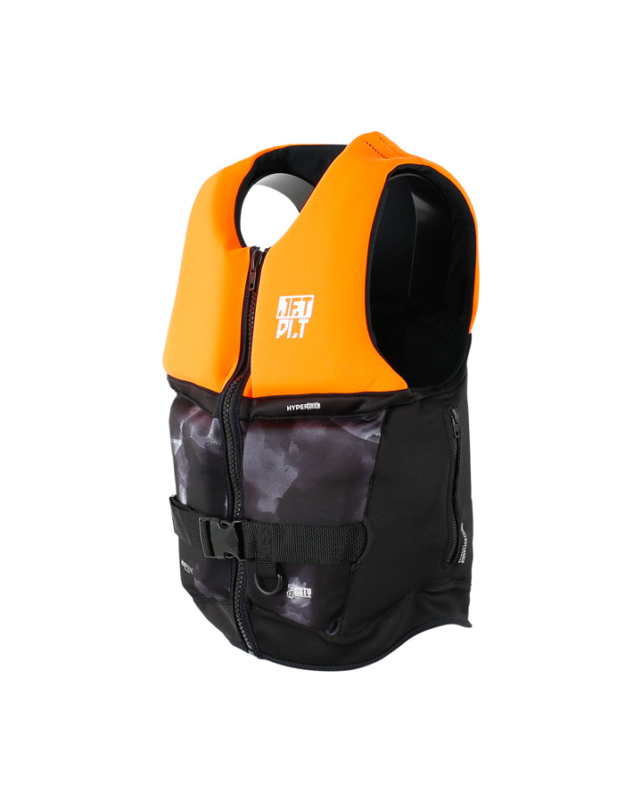 Jetpilot 3Sxty Hyperflex Life Jacket - Char/Orange