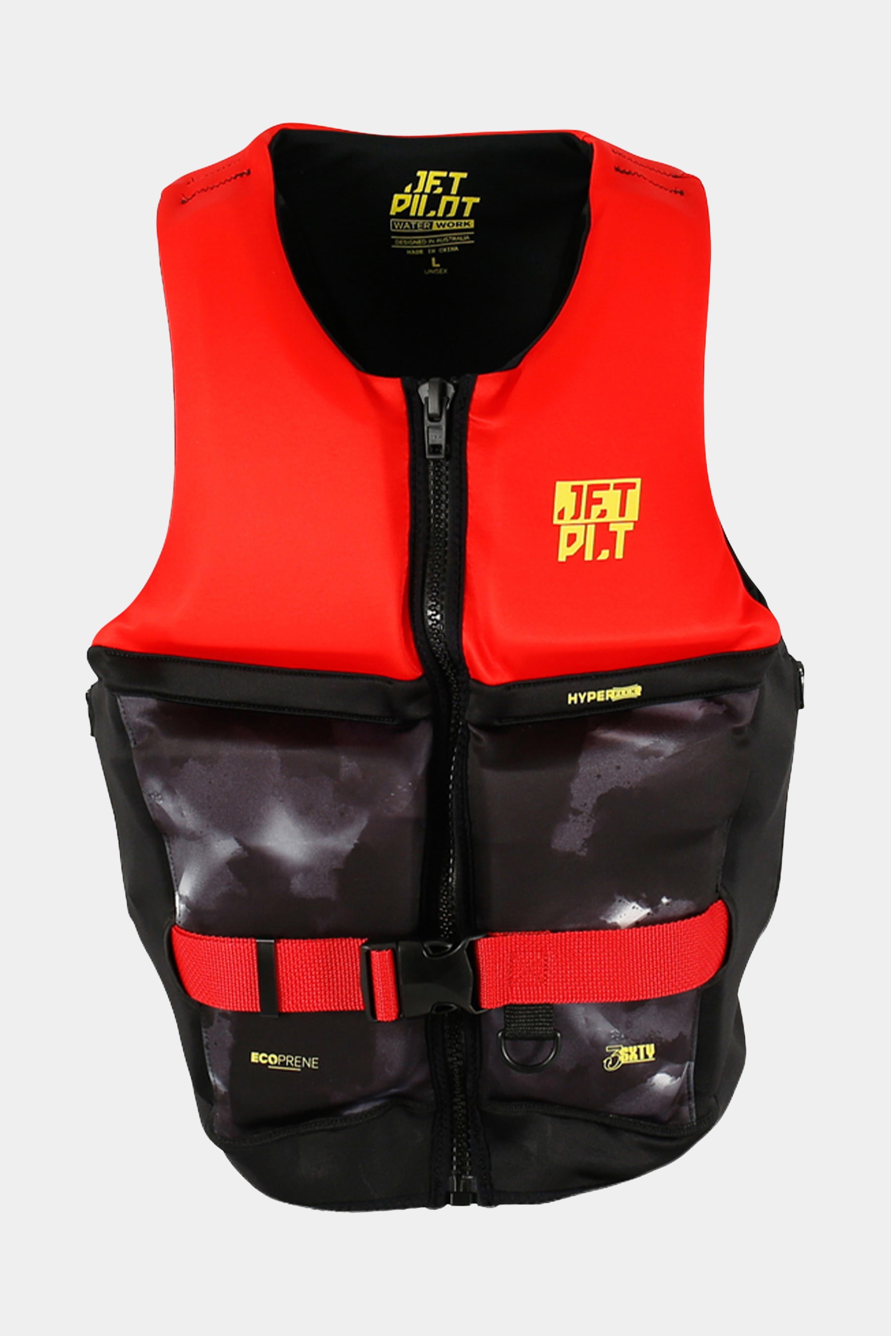 Jetpilot 360 Hyperflex S-Grip Life Jacket - Red