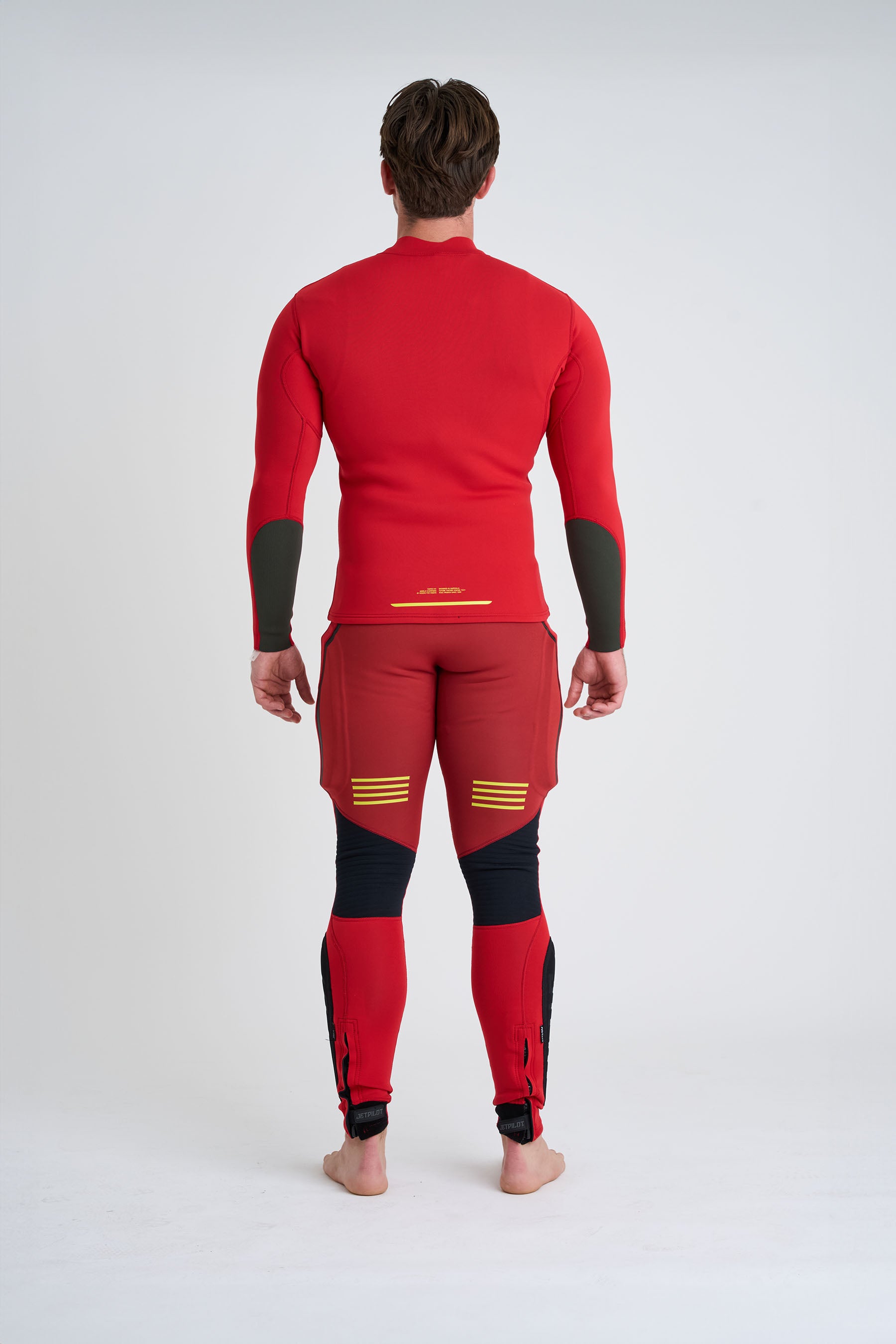 Jetpilot Vault Mens Race Jacket - Red — view 3