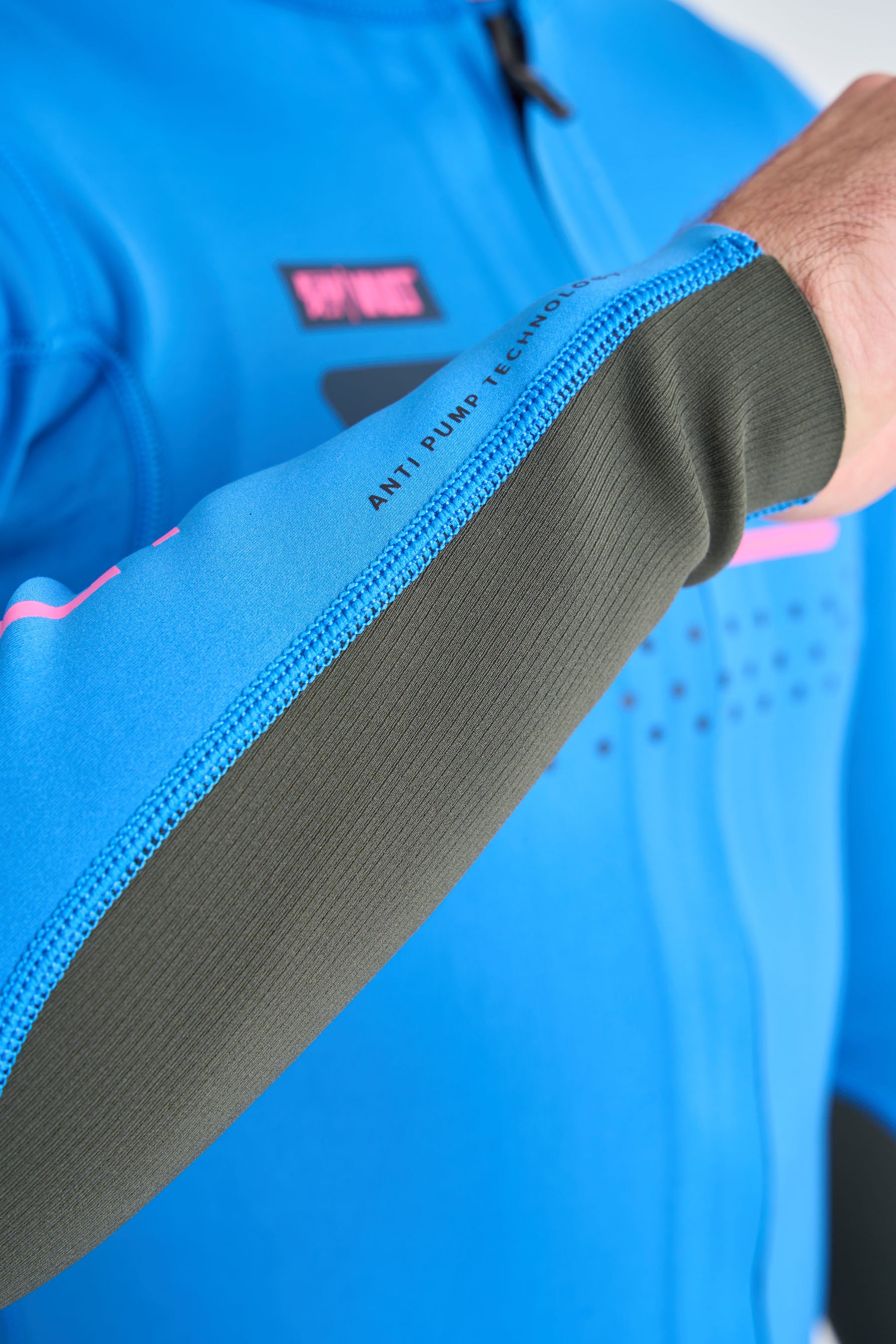 Jetpilot Vault Mens Race Jacket - Blue — view 4