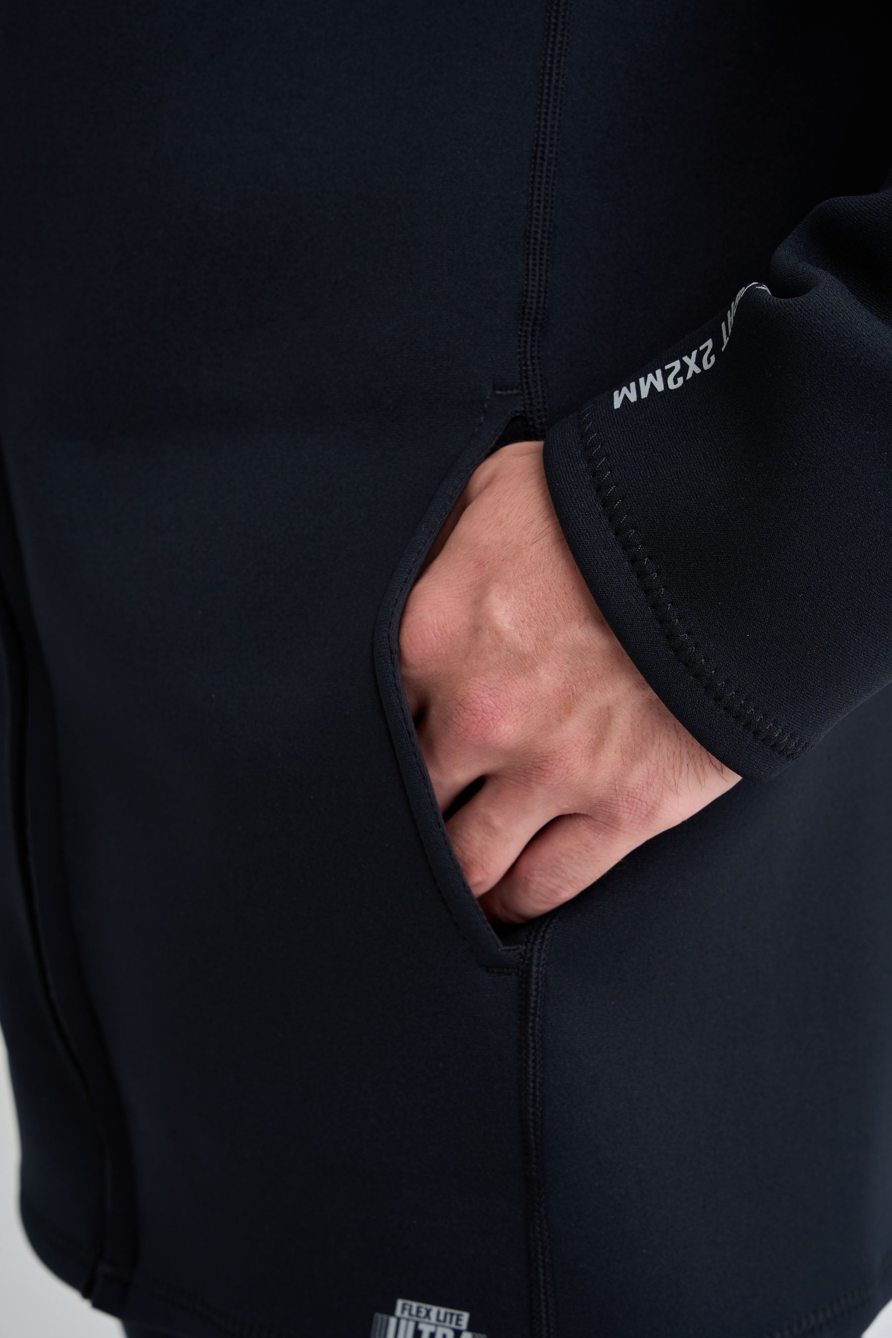 Jetpilot Flight Unisex Tour Coat - Black — view 3