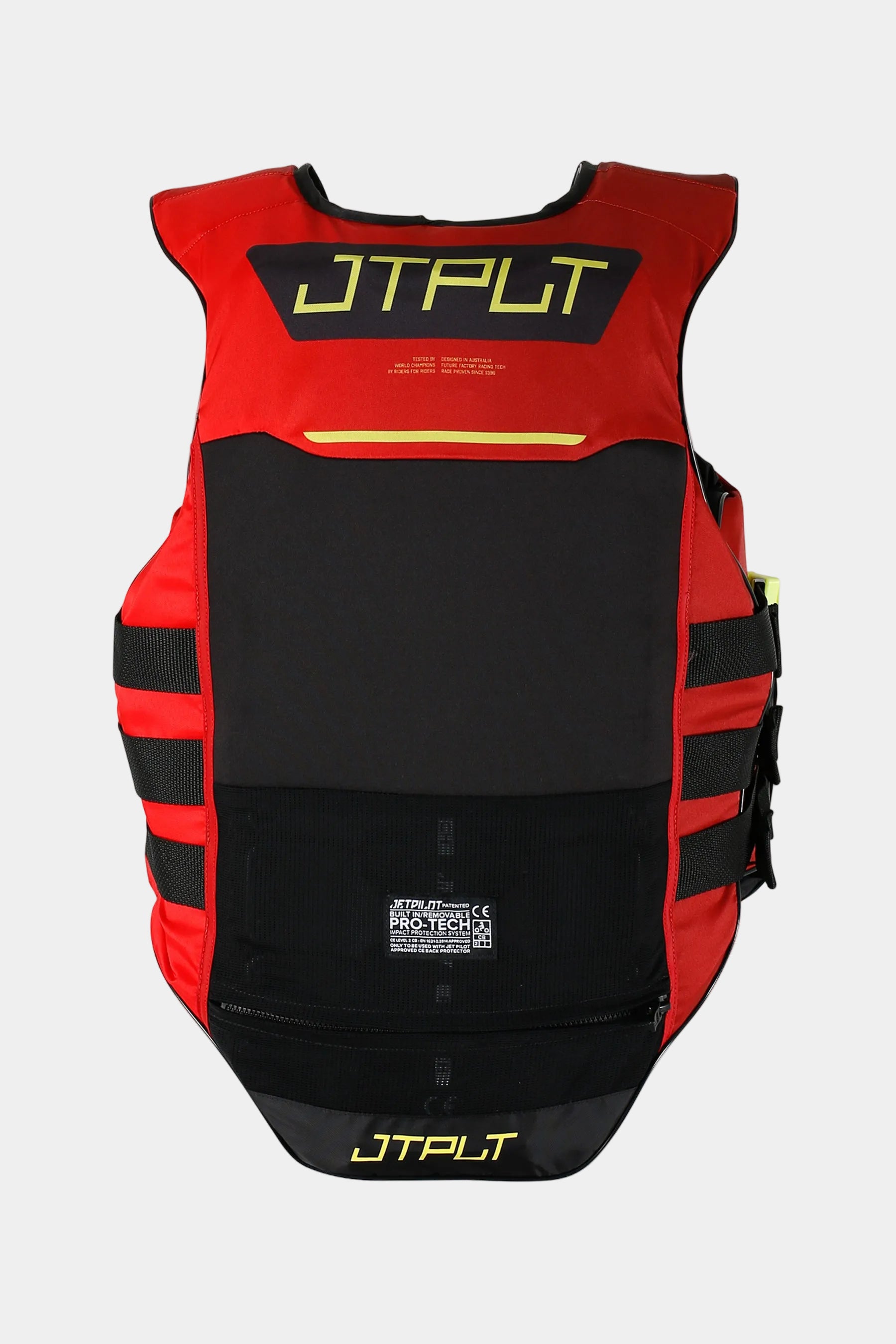 Jetpilot Vault Protech Side Entry Life Jacket - Red