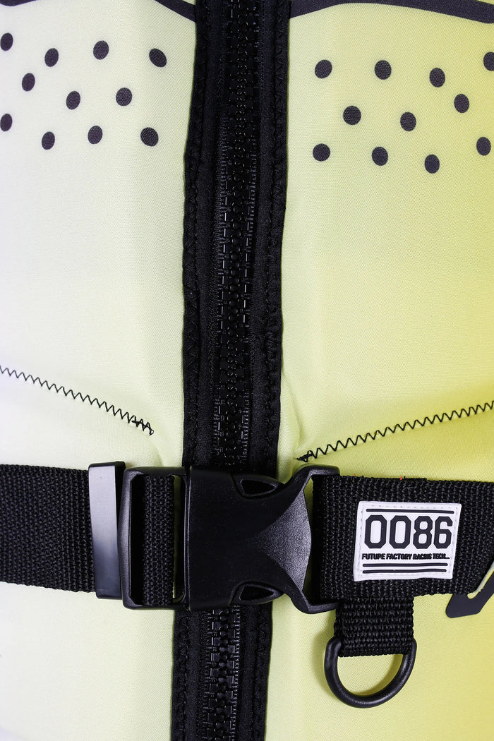 Jetpilot Vault Protech Chaleco salvavidas de ecopreno con entrada frontal - Amarillo