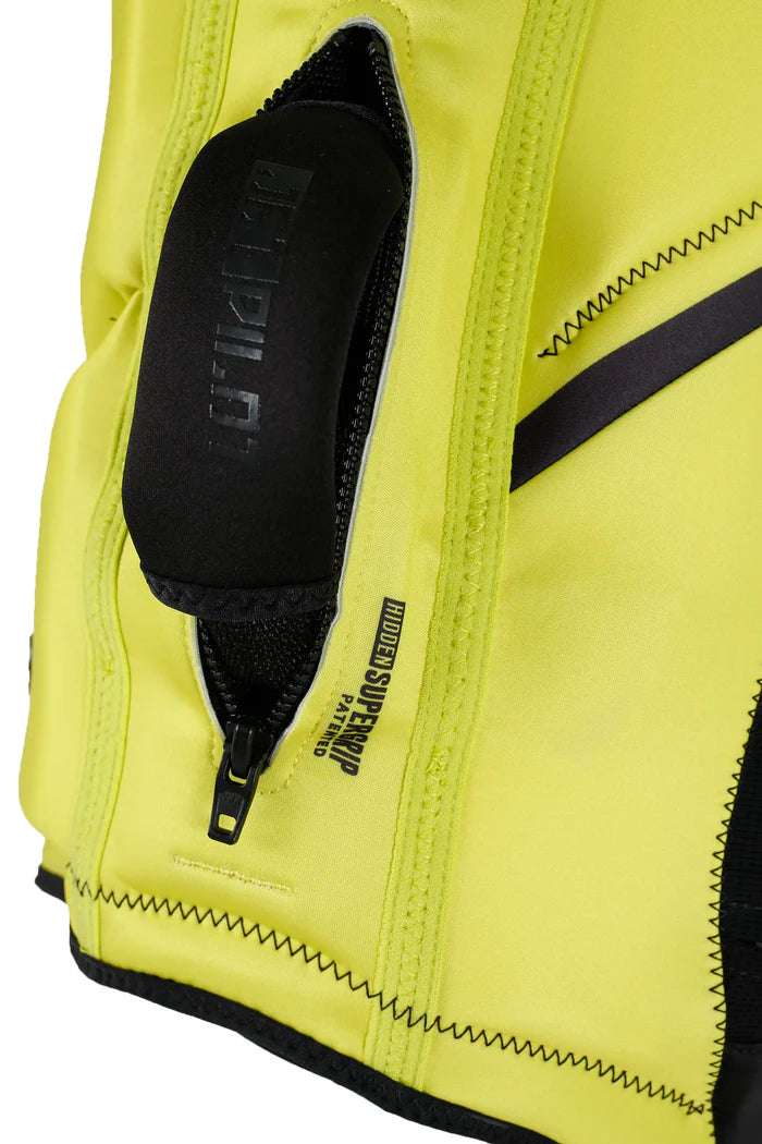 Jetpilot Vault Protech Chaleco salvavidas de ecopreno con entrada frontal - Amarillo
