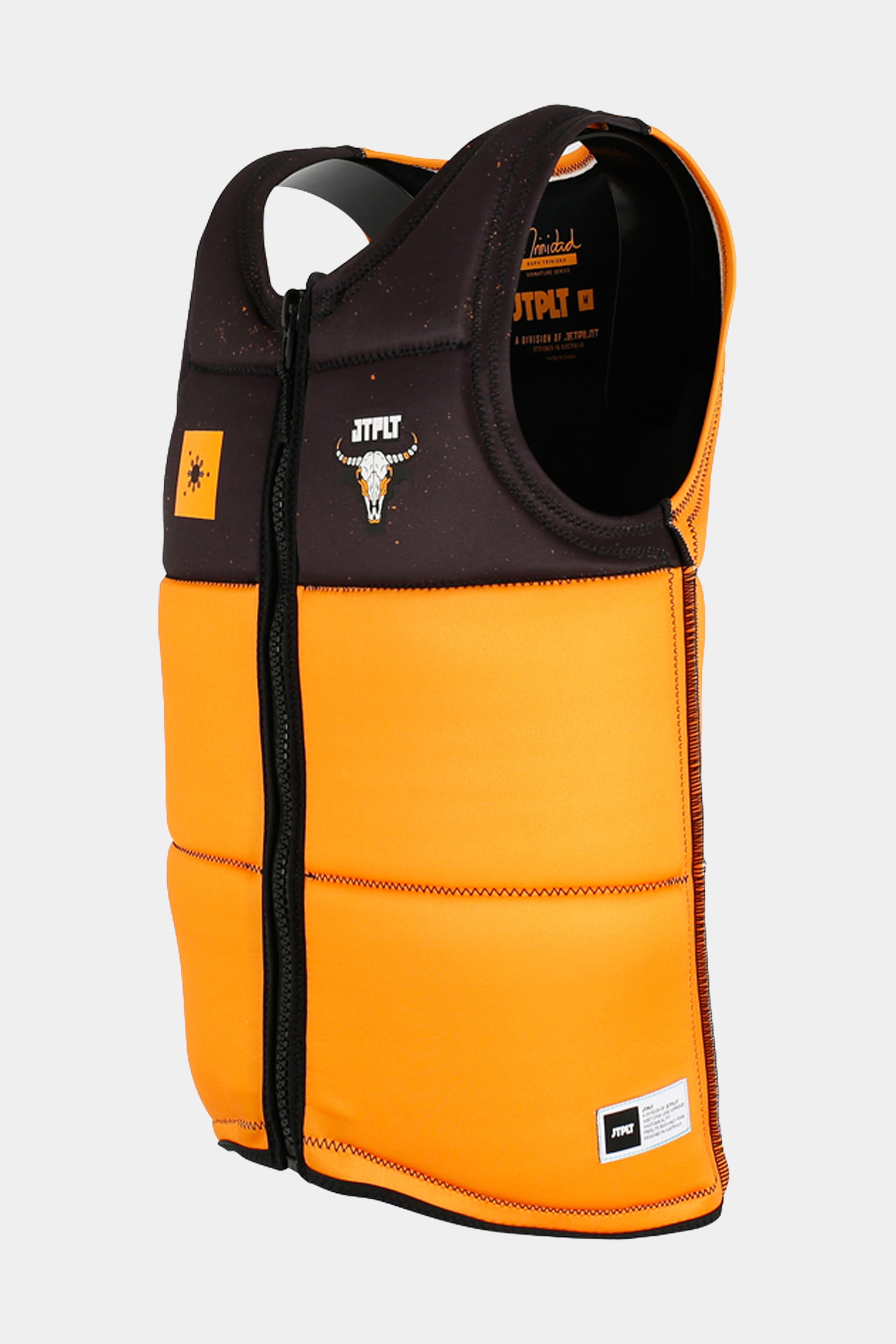 Jetpilot Raph X1 Mens Front Entry Ecoprene Life Jacket - Orange