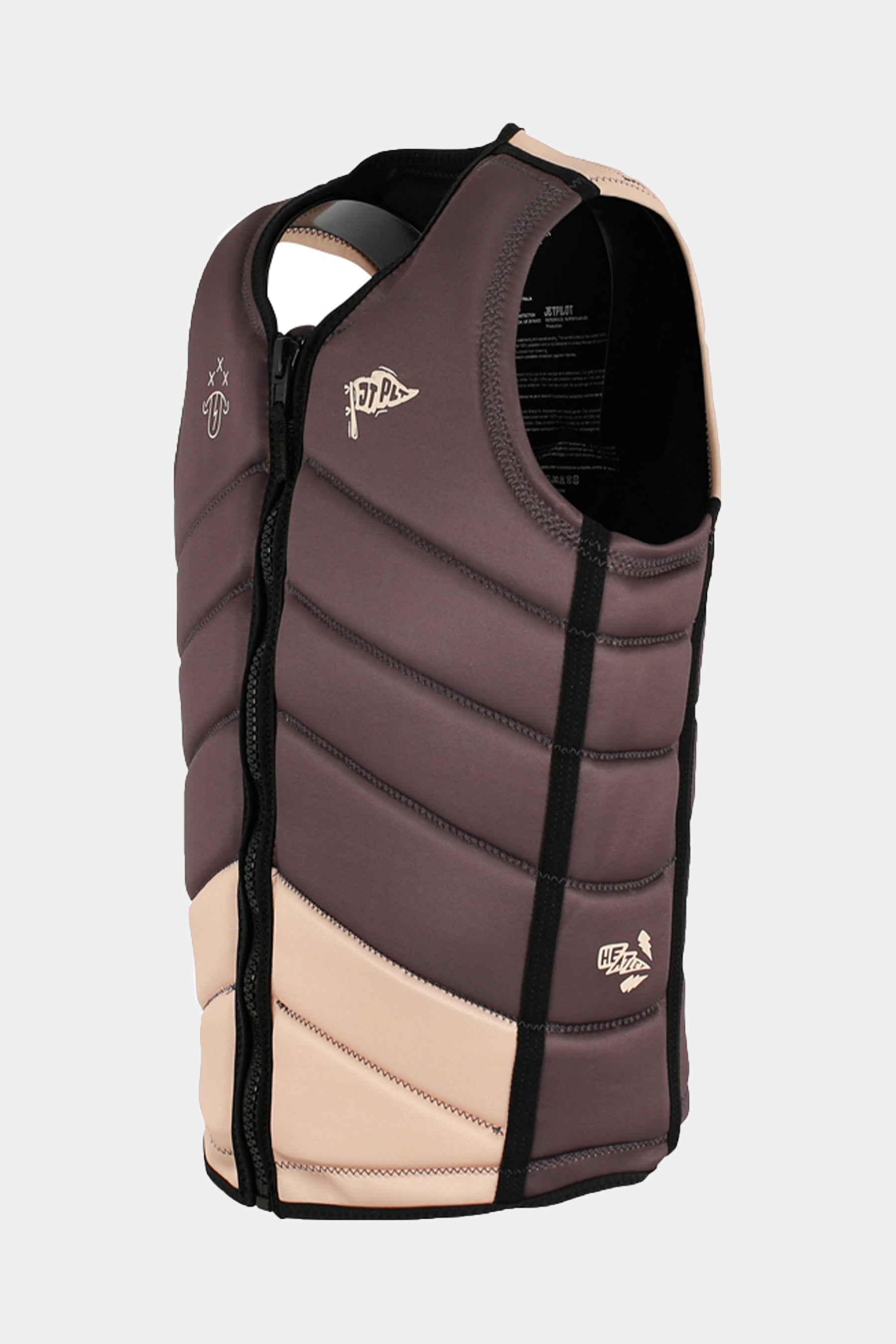 Jetpilot Jtplt X Heatley X1 Front Entry Ecoprene Life Jacket - Brown — view 3