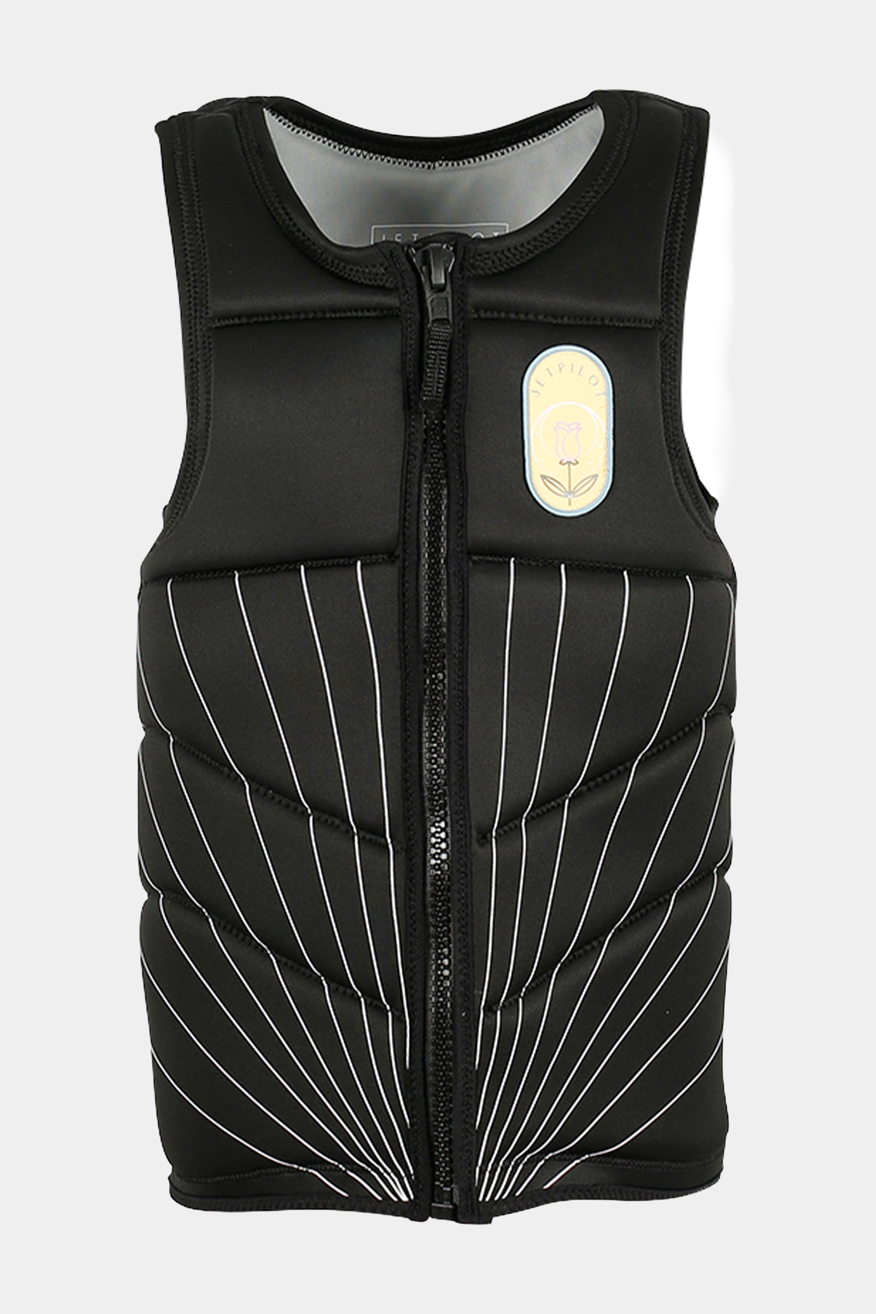 Jetpilot Allure Front Entry Ladies Ecoprene Life Jacket - Black
