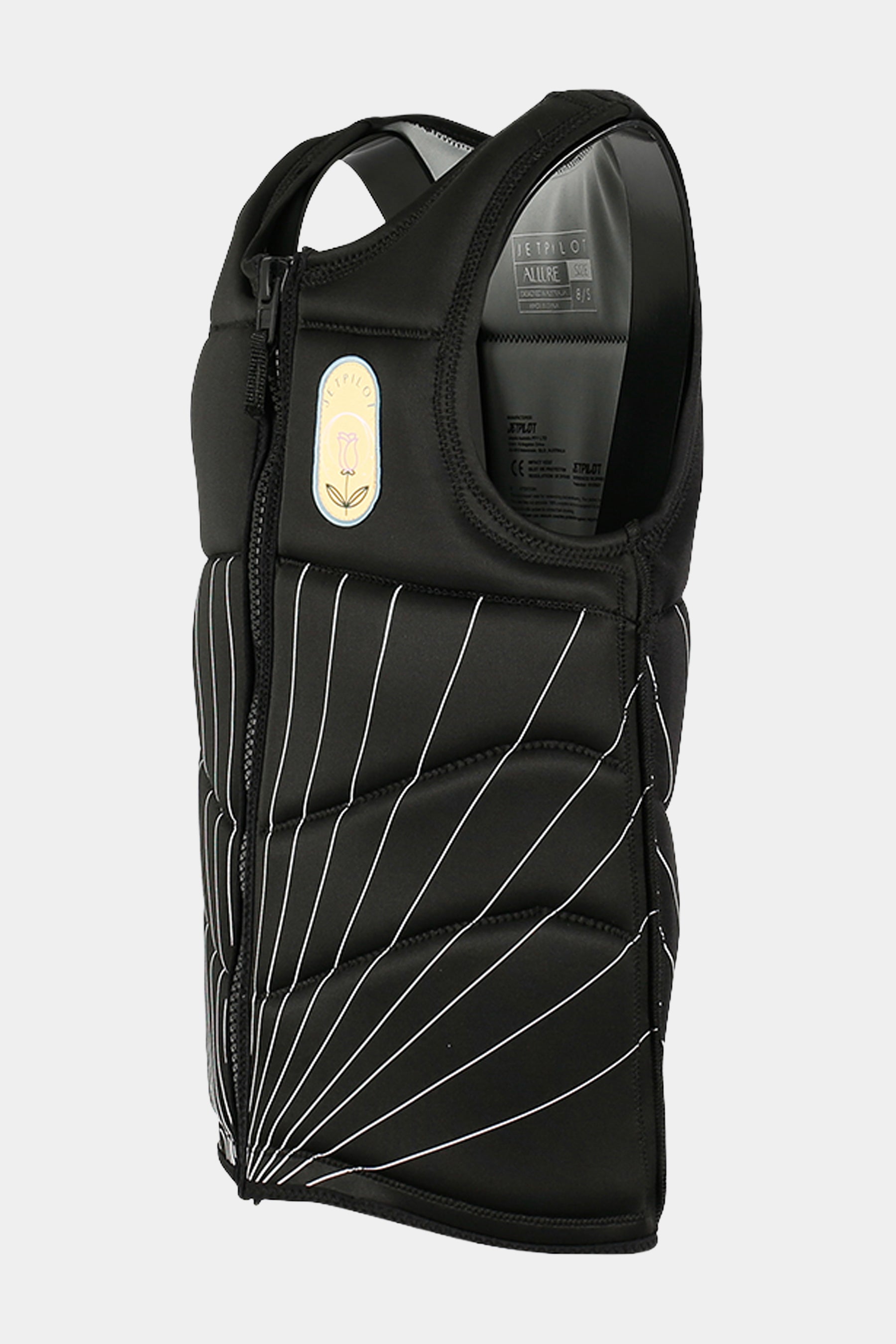 Jetpilot Allure Front Entry Ladies Ecoprene Life Jacket - Black