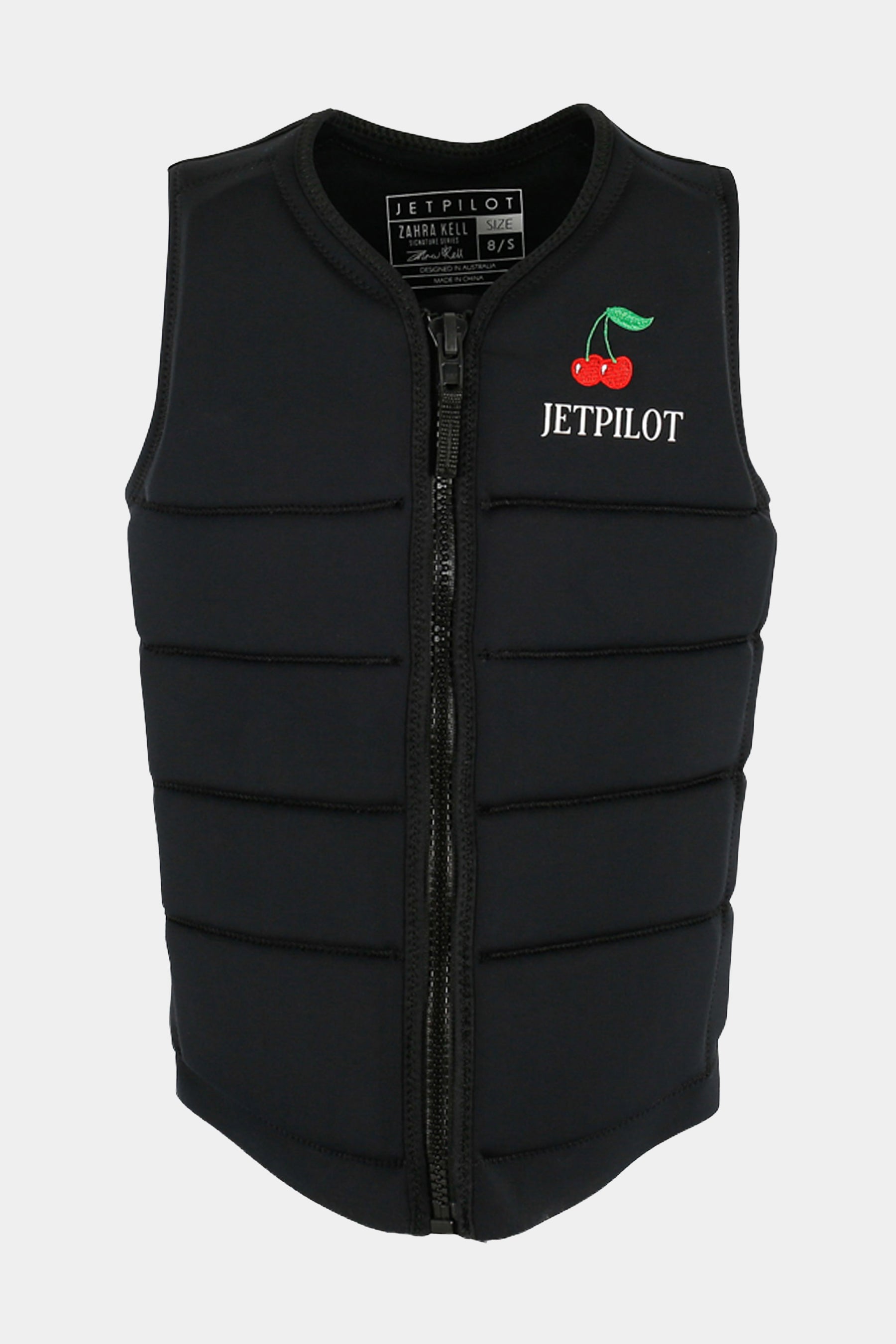 Jetpilot Zahra X1 Front Entry Ladies Neoprene Life Jacket - Black