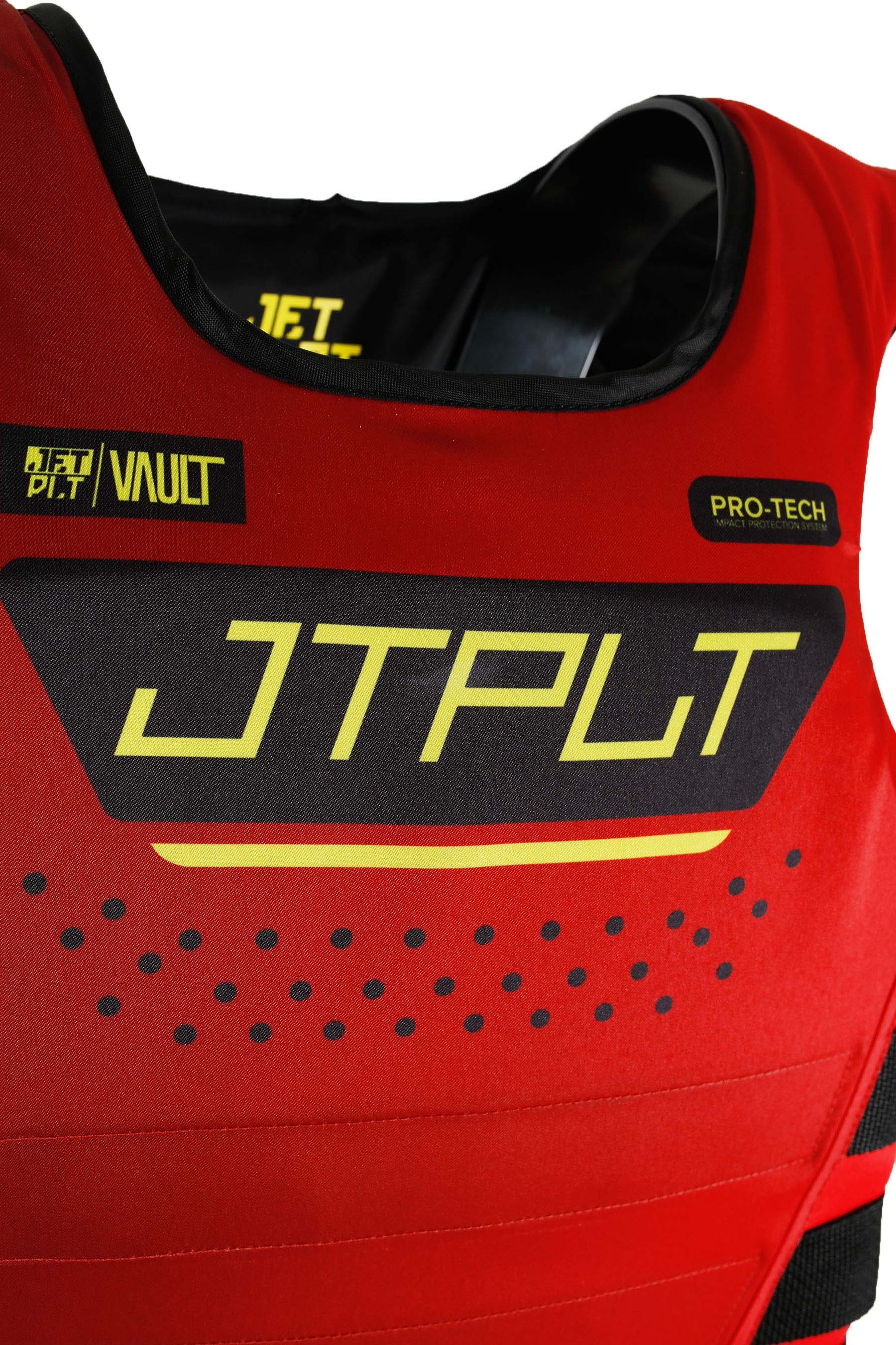 Jetpilot Vault Protech Rettungsweste mit seitlichem Einstieg – Rot