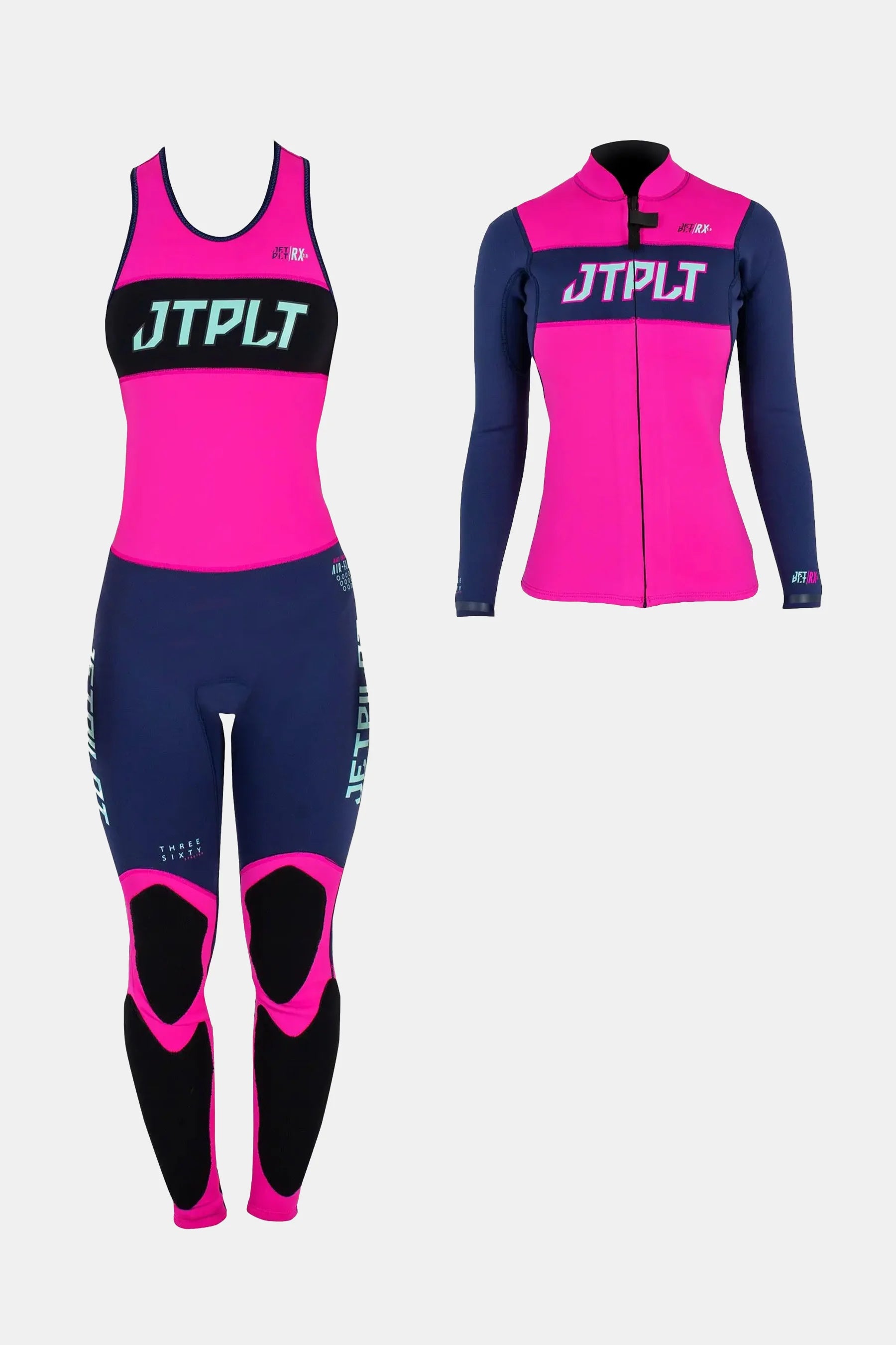 Jetpilot RX Jane & Jacket - Navy/Pink 1 